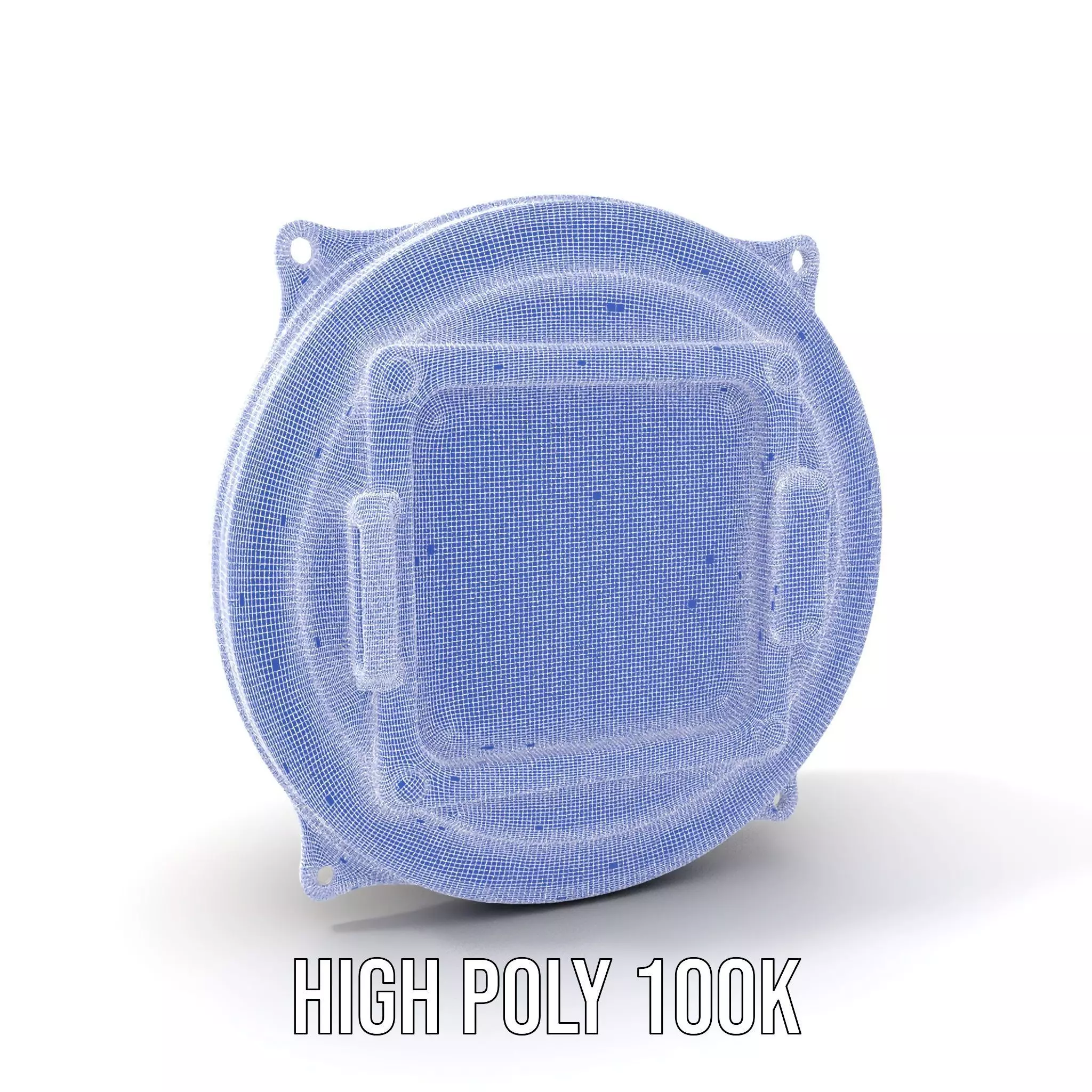 Futuristic Rusty Hatch Door Model Pack Low-poly 3D model_4