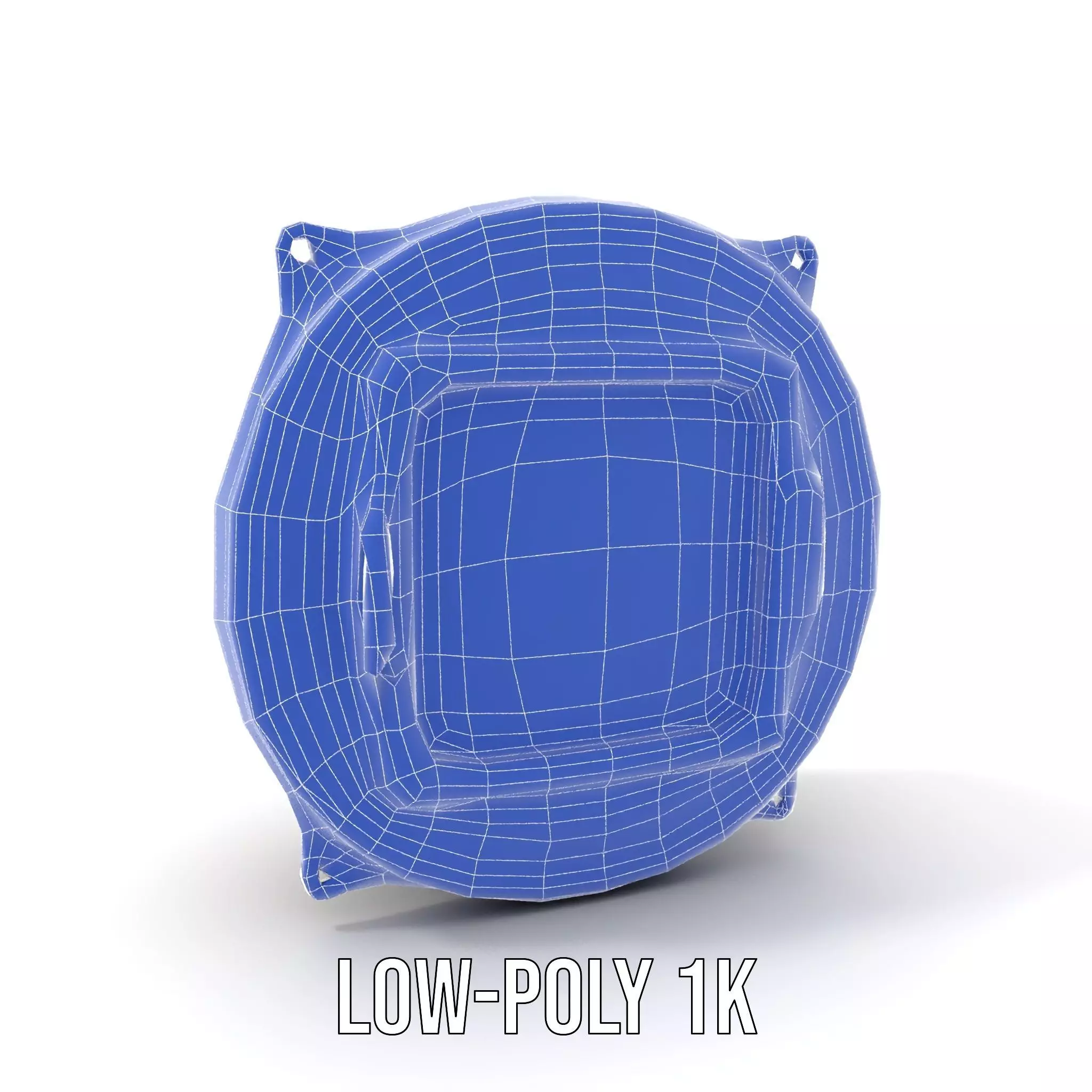 Futuristic Rusty Hatch Door Model Pack Low-poly 3D model_27