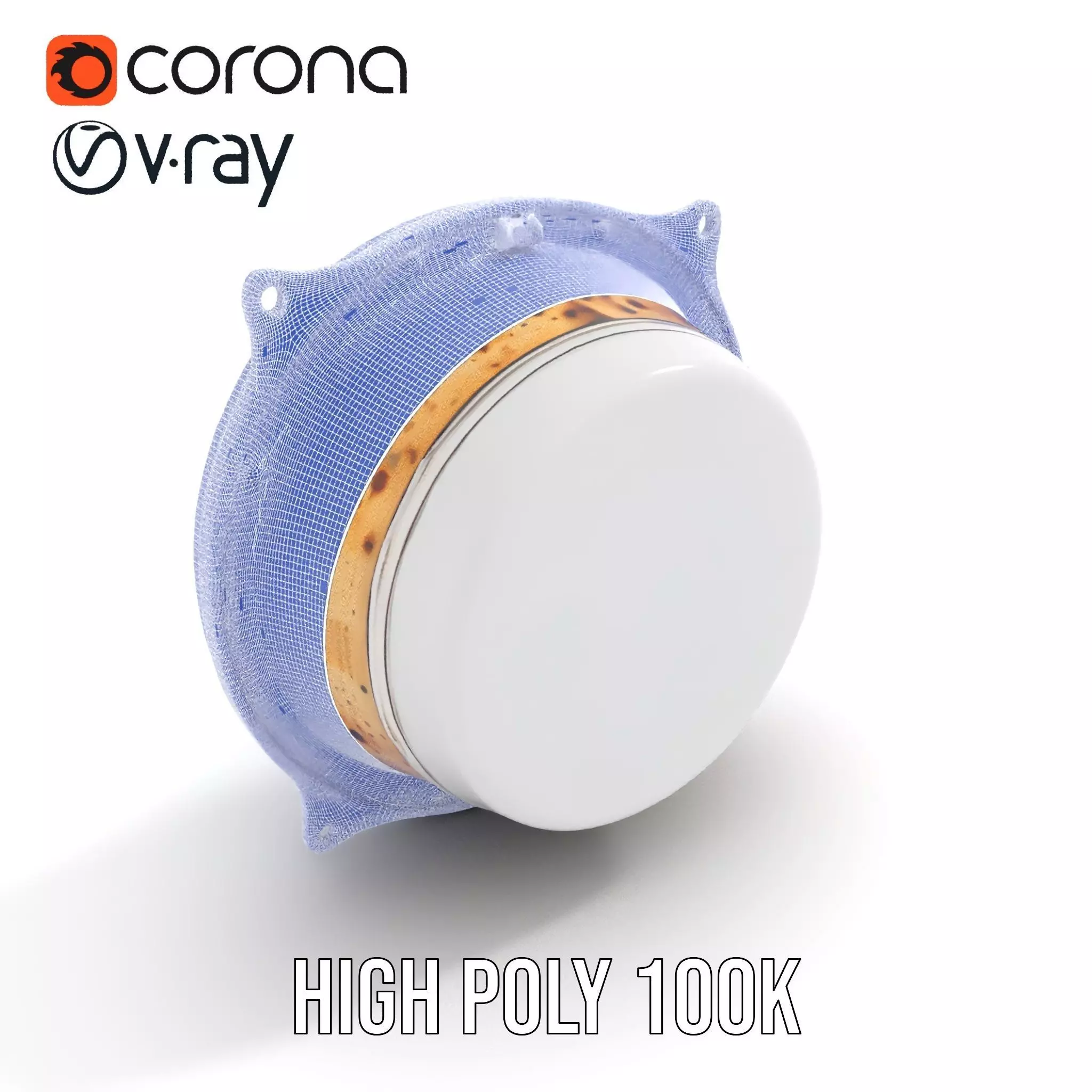 Futuristic Rusty Hatch Door Model Pack Low-poly 3D model_28