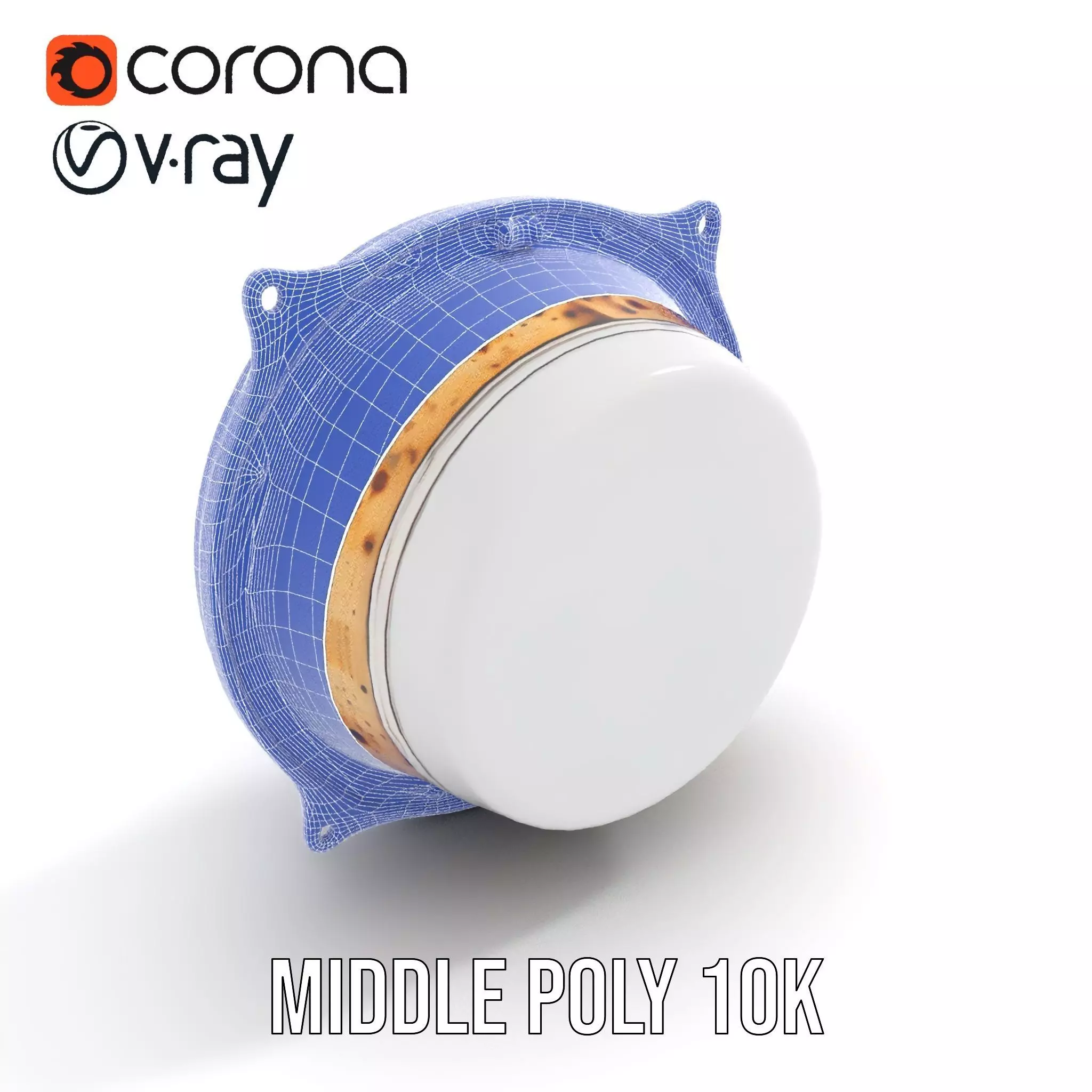 Futuristic Rusty Hatch Door Model Pack Low-poly 3D model_15