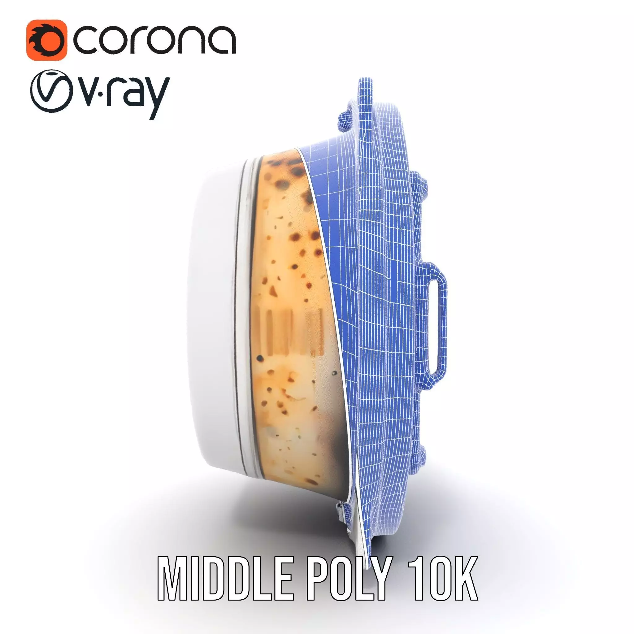 Futuristic Rusty Hatch Door Model Pack Low-poly 3D model_29