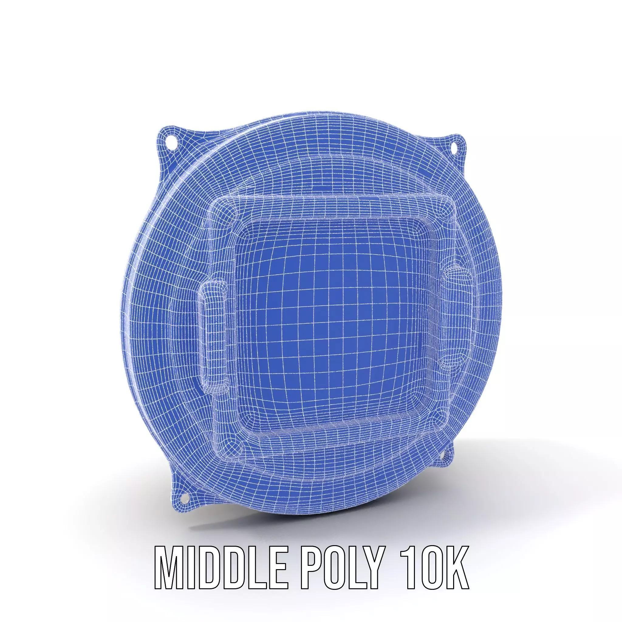 Futuristic Rusty Hatch Door Model Pack Low-poly 3D model_12