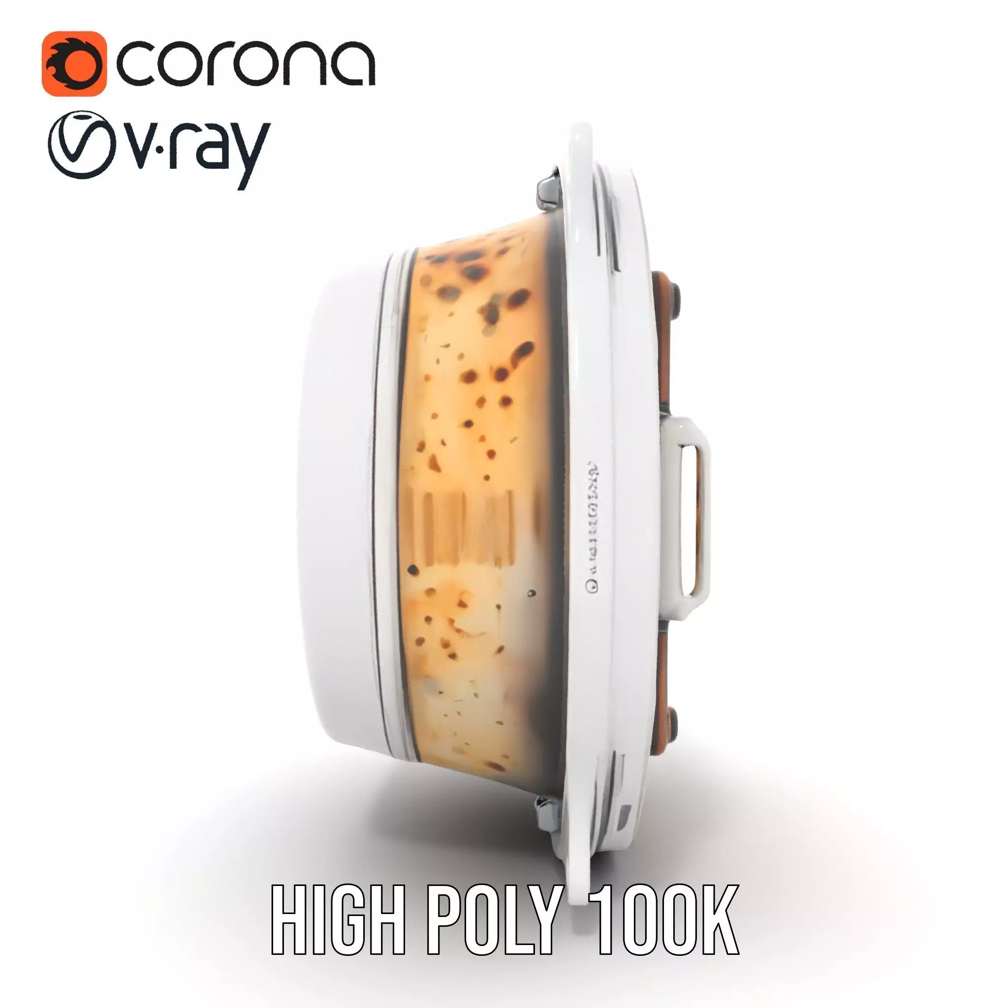 Futuristic Rusty Hatch Door Model Pack Low-poly 3D model_25