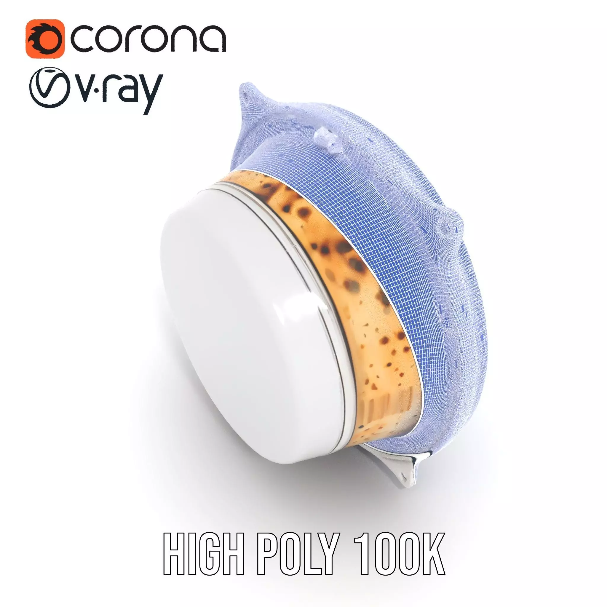 Futuristic Rusty Hatch Door Model Pack Low-poly 3D model_32