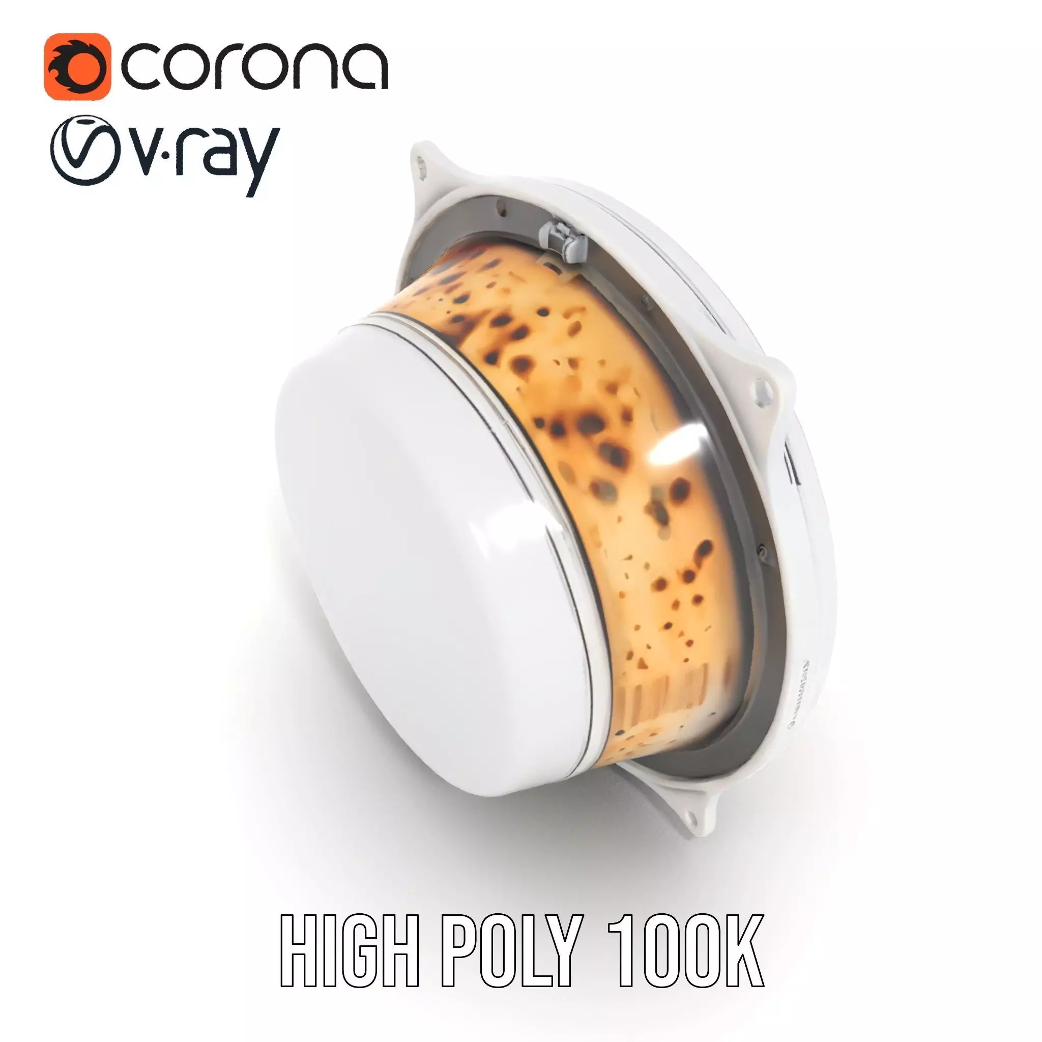 Futuristic Rusty Hatch Door Model Pack Low-poly 3D model_31