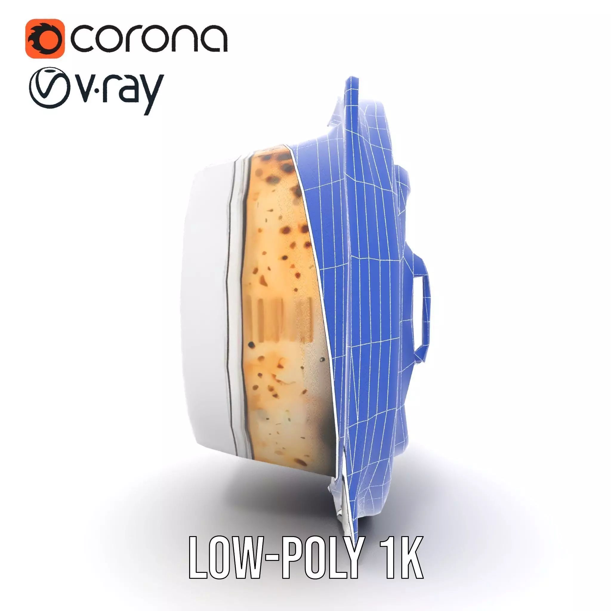 Futuristic Rusty Hatch Door Model Pack Low-poly 3D model_19