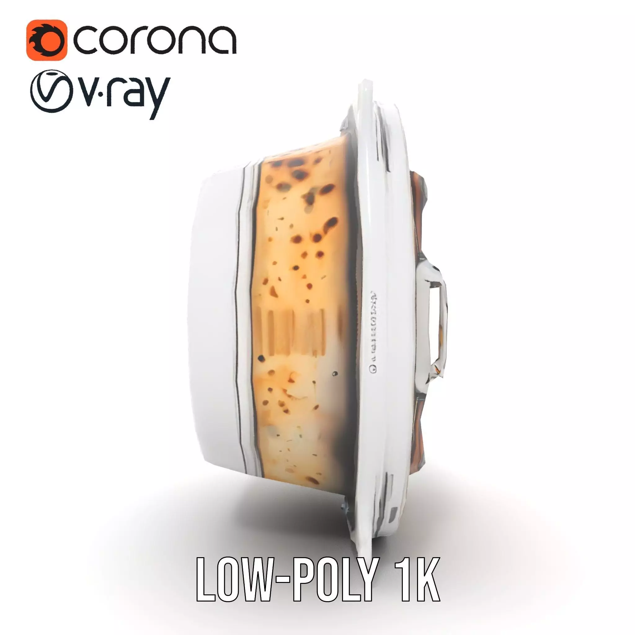 Futuristic Rusty Hatch Door Model Pack Low-poly 3D model_8