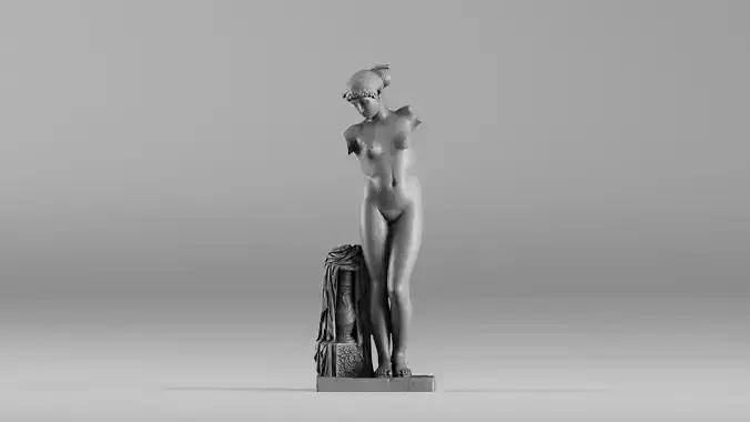 001651 Aphrodite of the Bath 3D print model