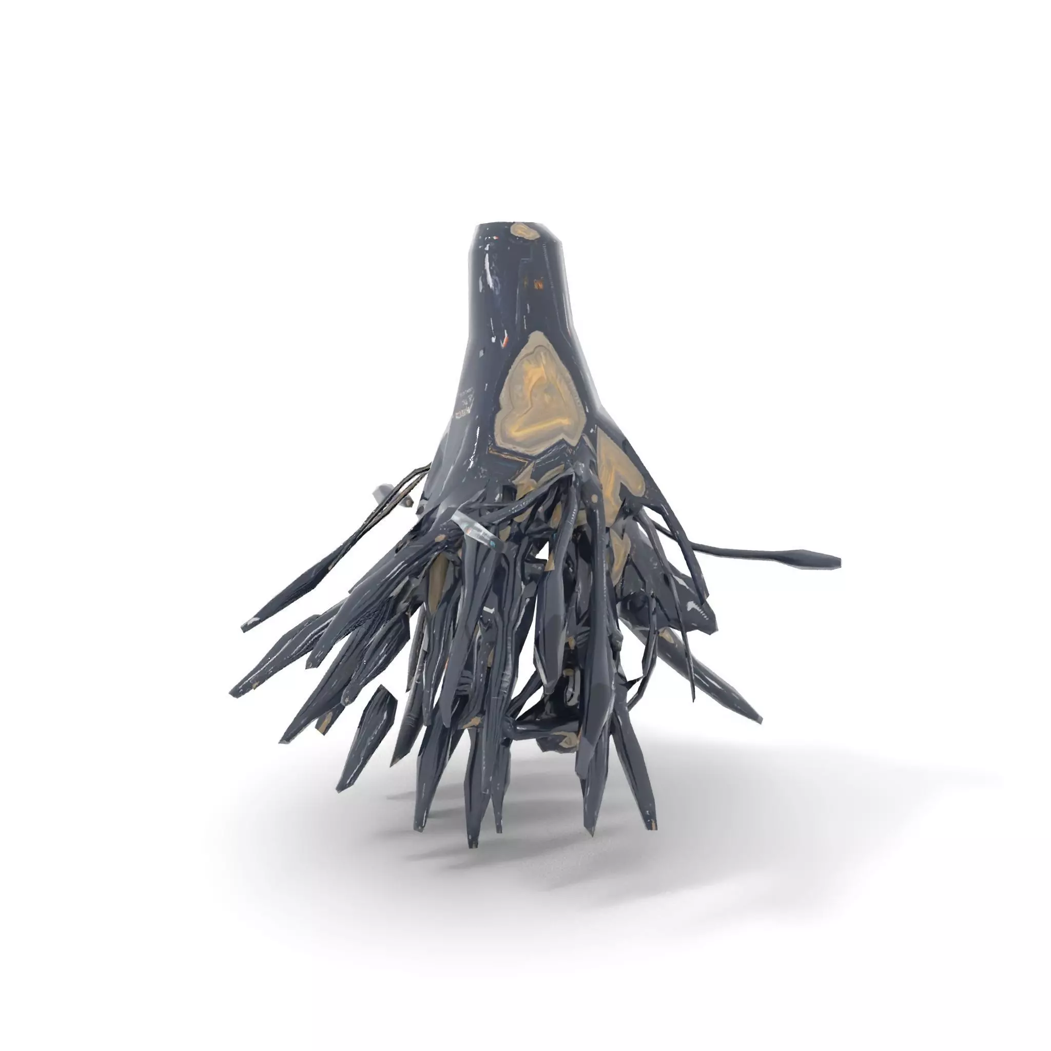 Futuristic Holographic Interface Model Pack Low-poly 3D model_8