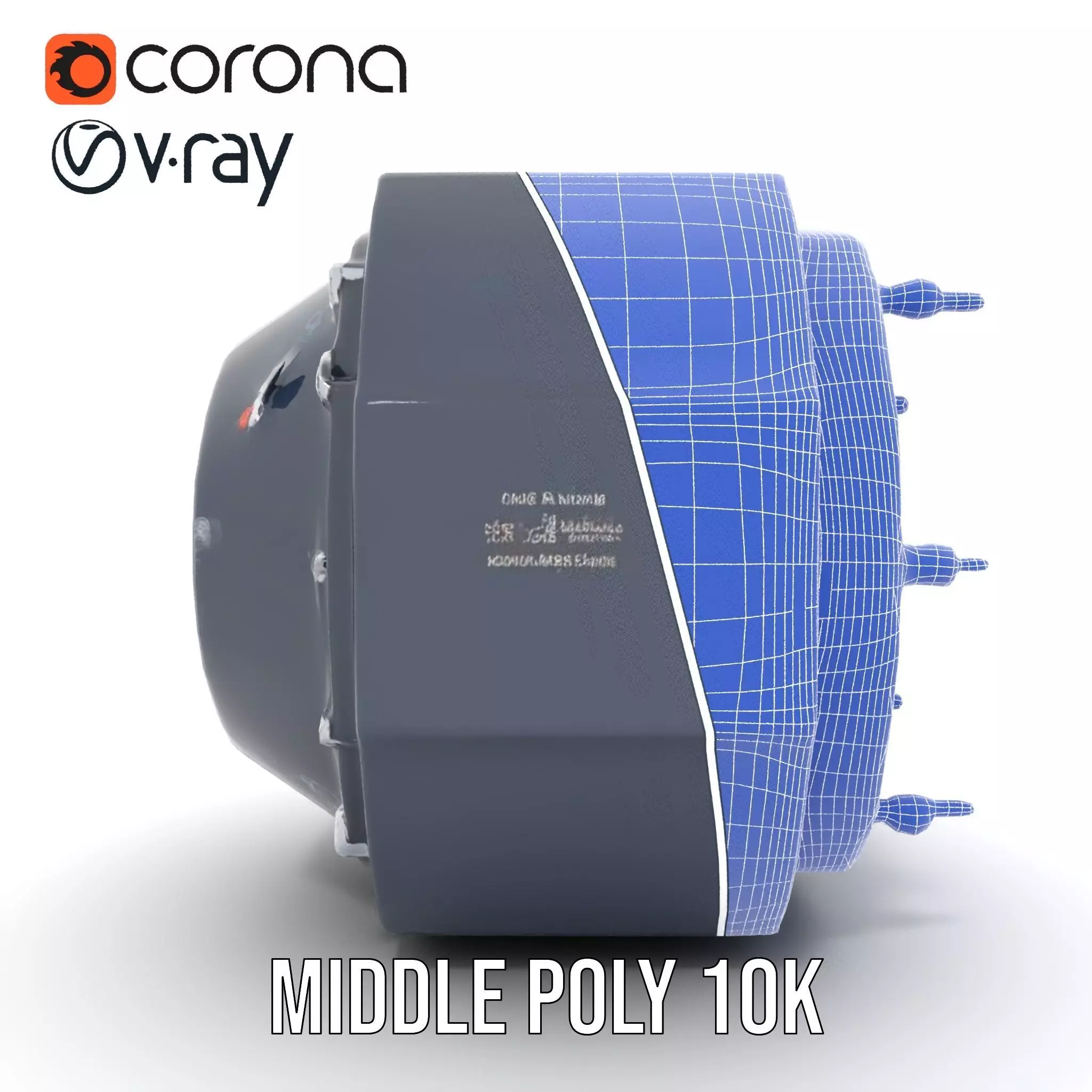 Futuristic Holographic Interface Model Pack Low-poly 3D model_28