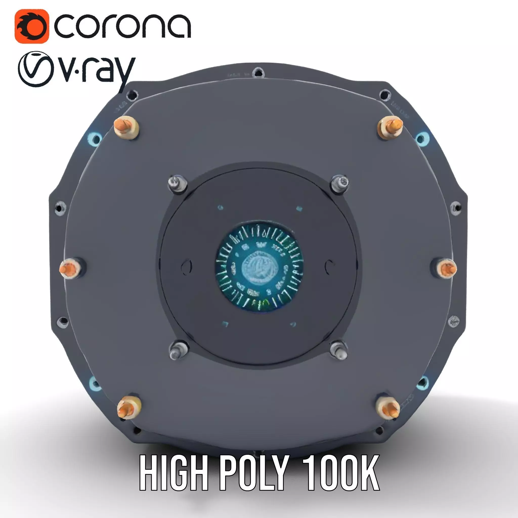 Futuristic Holographic Interface Model Pack Low-poly 3D model_27