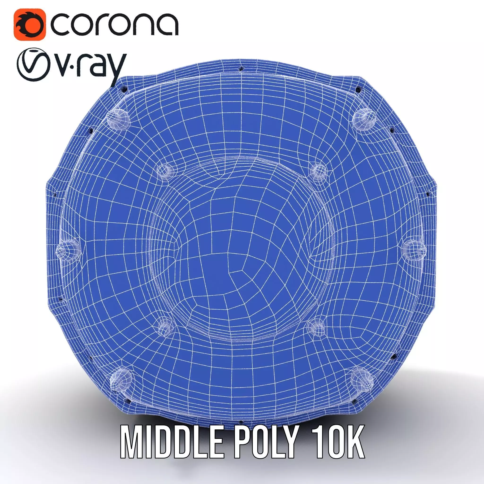 Futuristic Holographic Interface Model Pack Low-poly 3D model_19