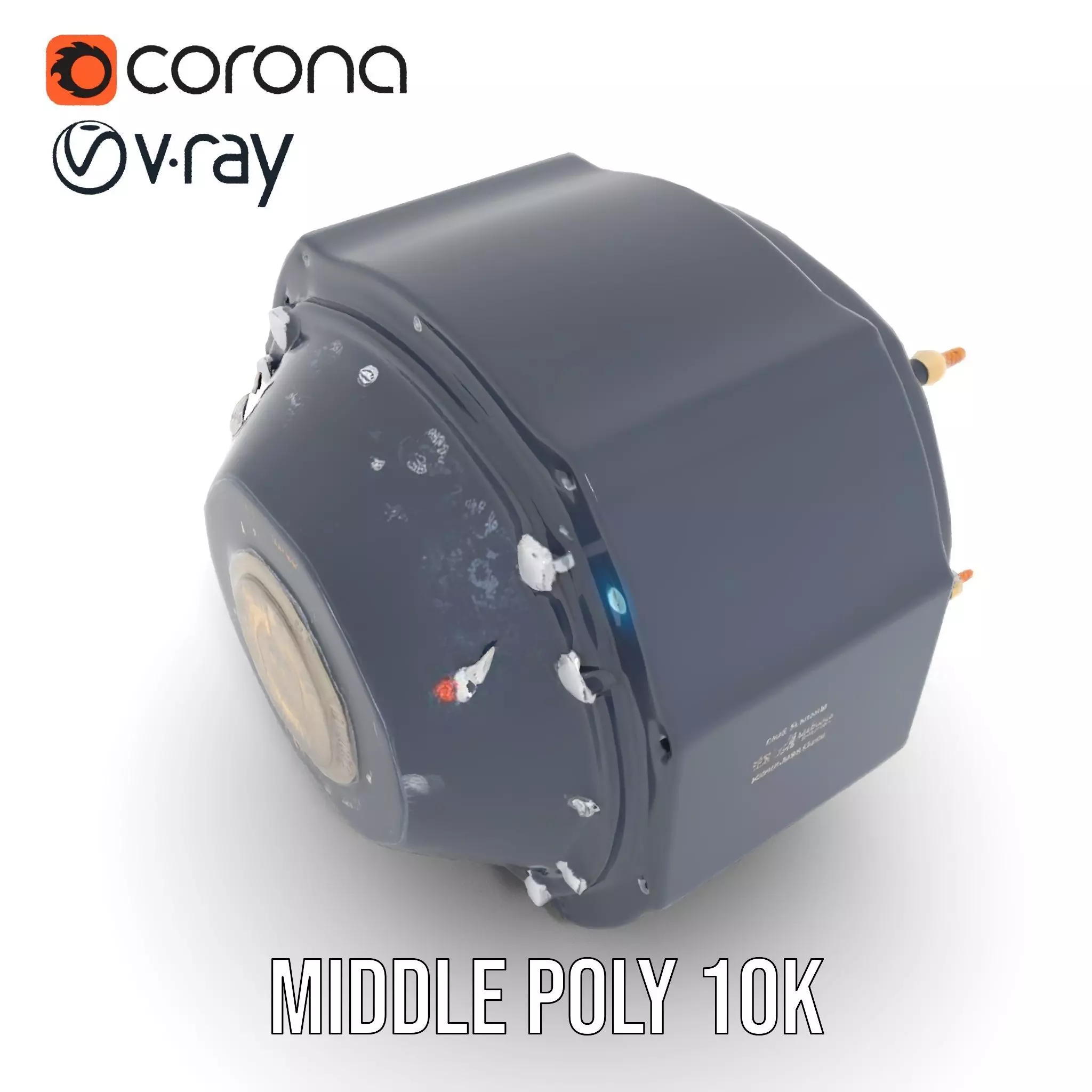 Futuristic Holographic Interface Model Pack Low-poly 3D model_11