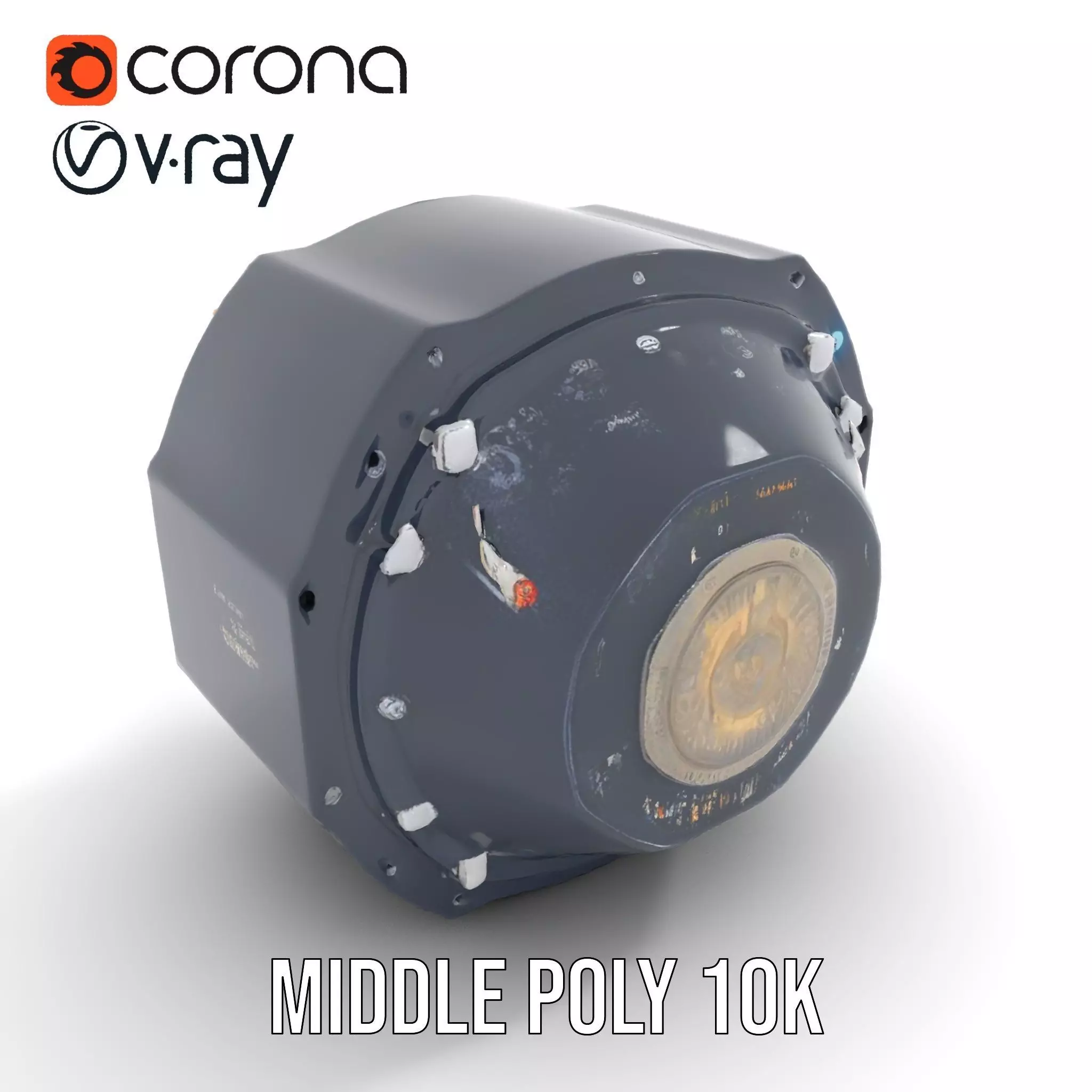 Futuristic Holographic Interface Model Pack Low-poly 3D model_17