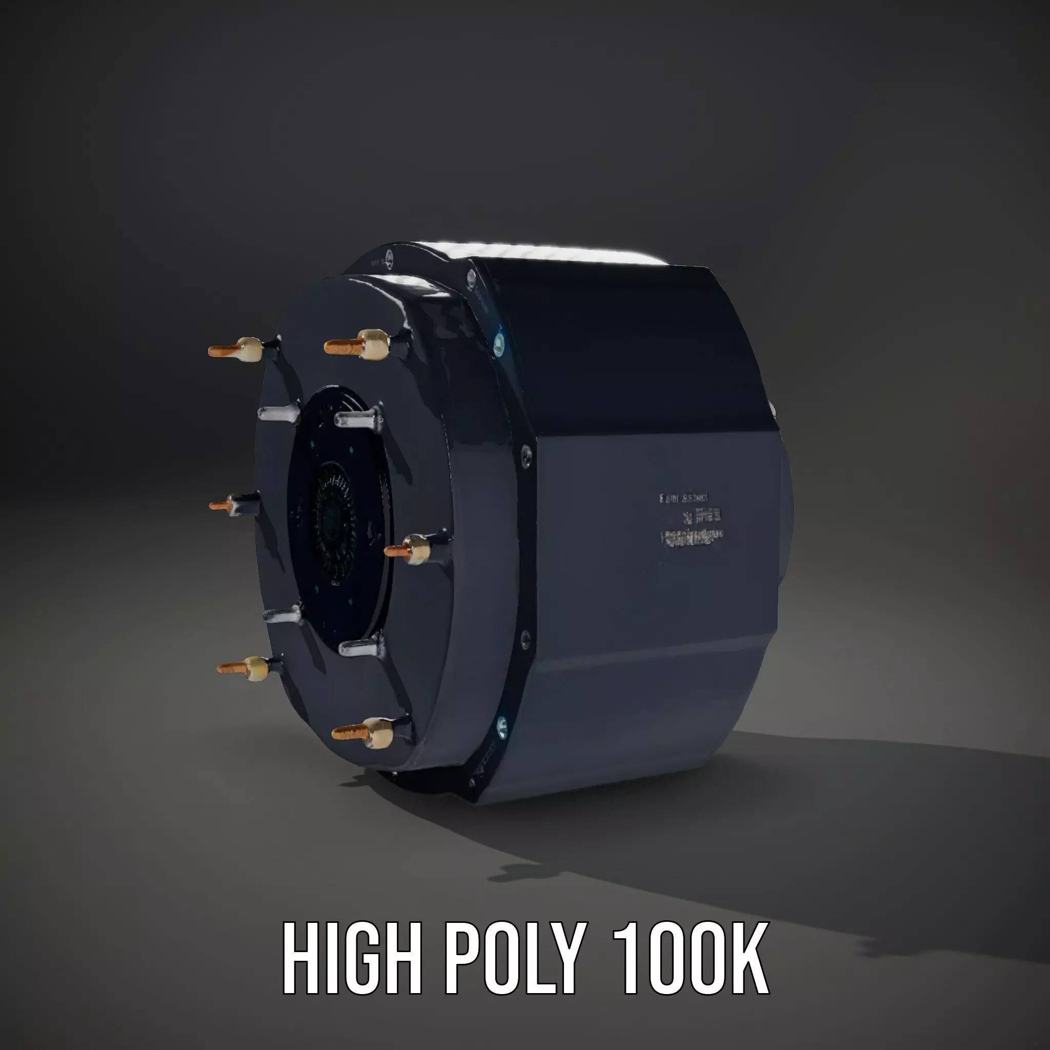 Futuristic Holographic Interface Model Pack Low-poly 3D model_9