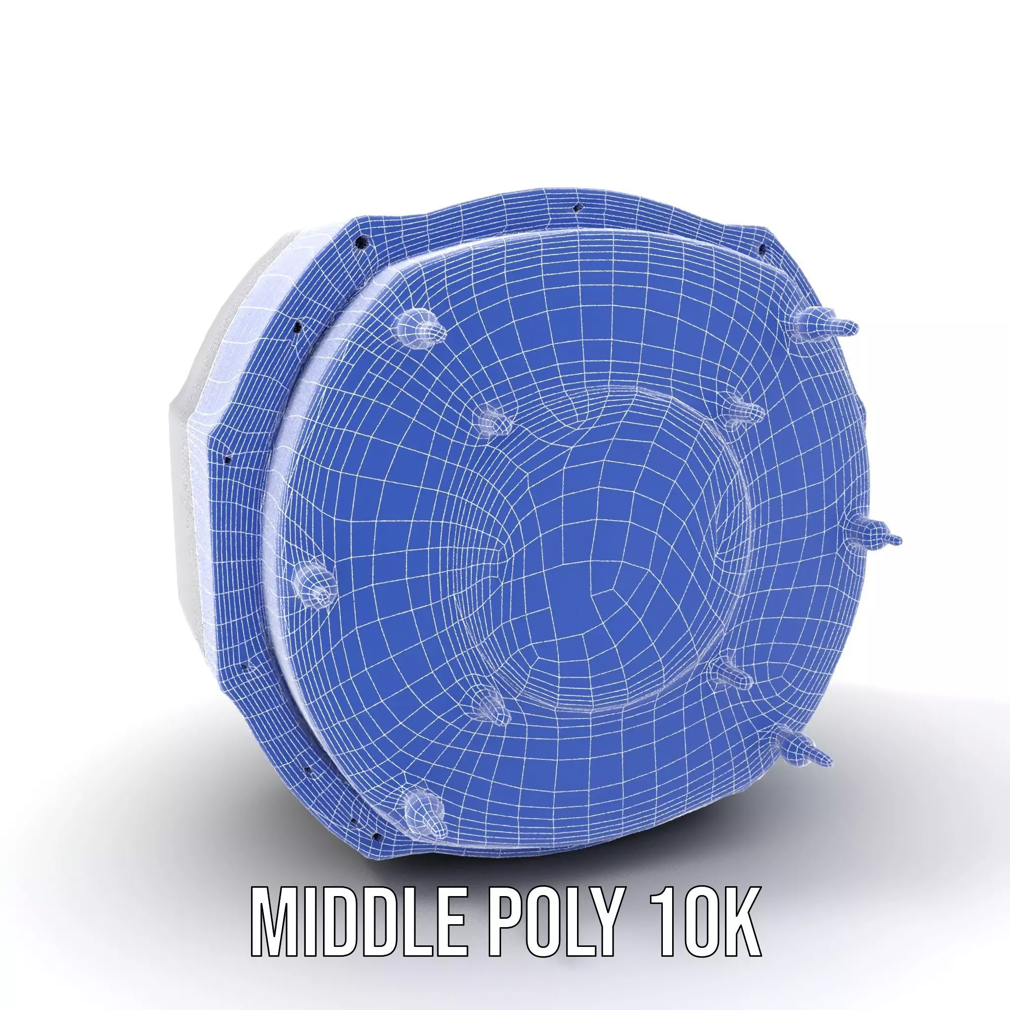 Futuristic Holographic Interface Model Pack Low-poly 3D model_6