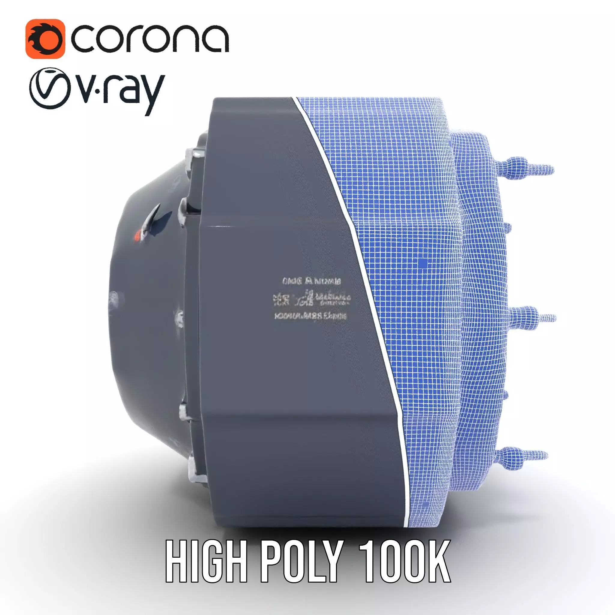 Futuristic Holographic Interface Model Pack Low-poly 3D model_30