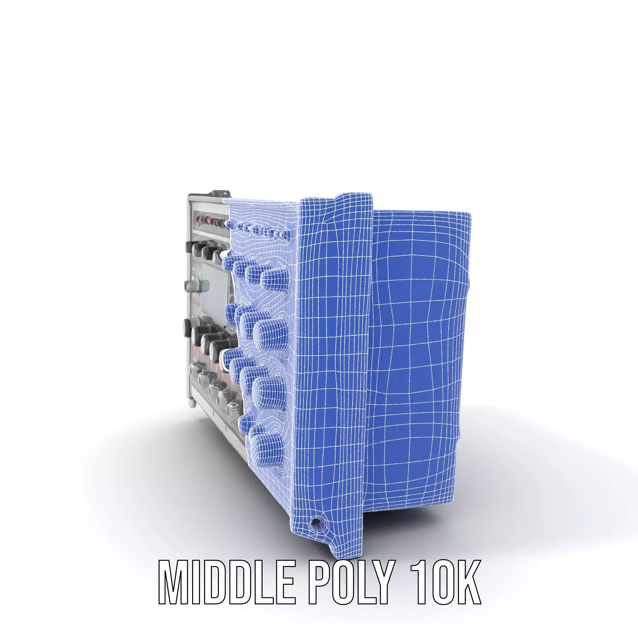 Professional Audio Control Interface model pack Low-poly 3D model_6