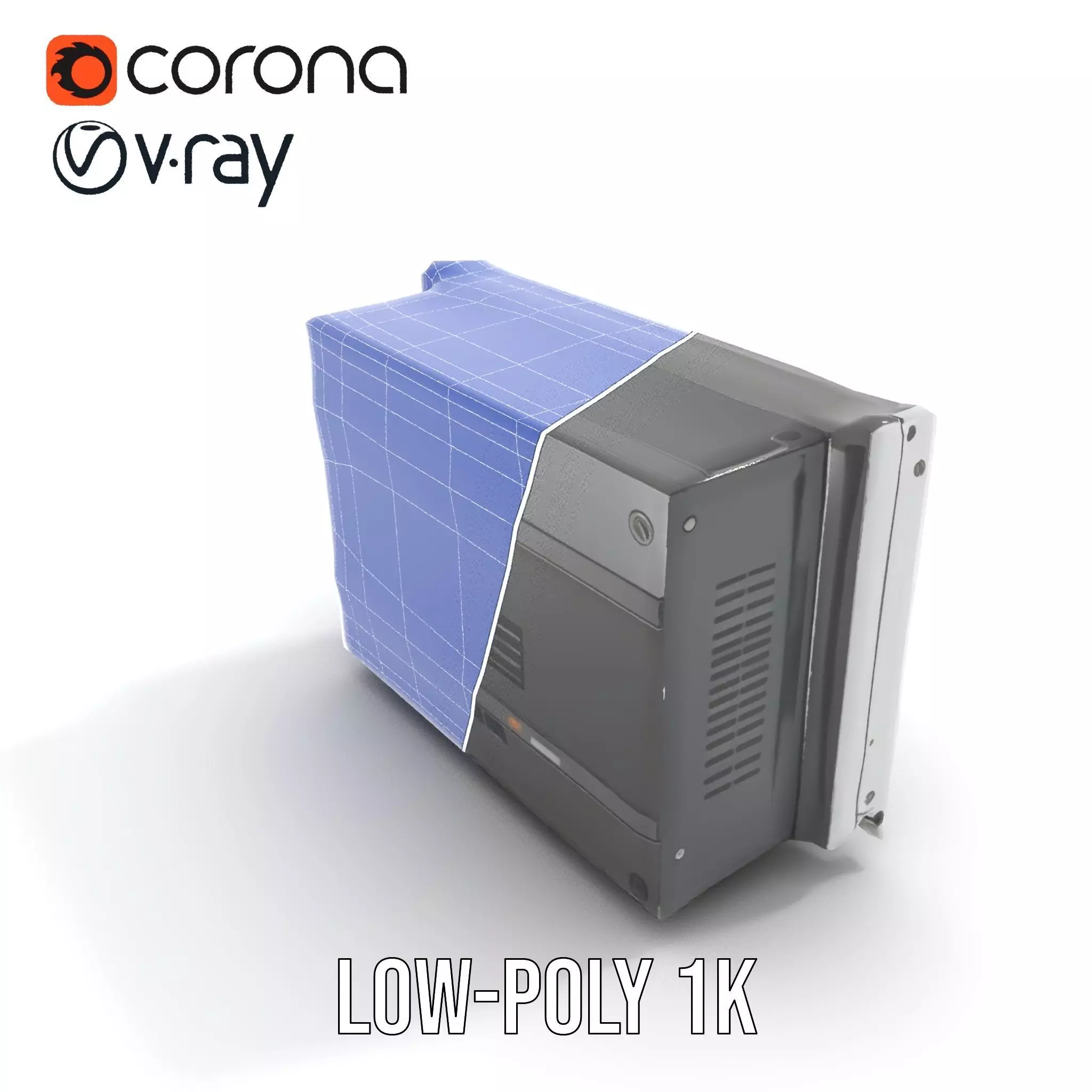 Professional Audio Control Interface model pack Low-poly 3D model_22