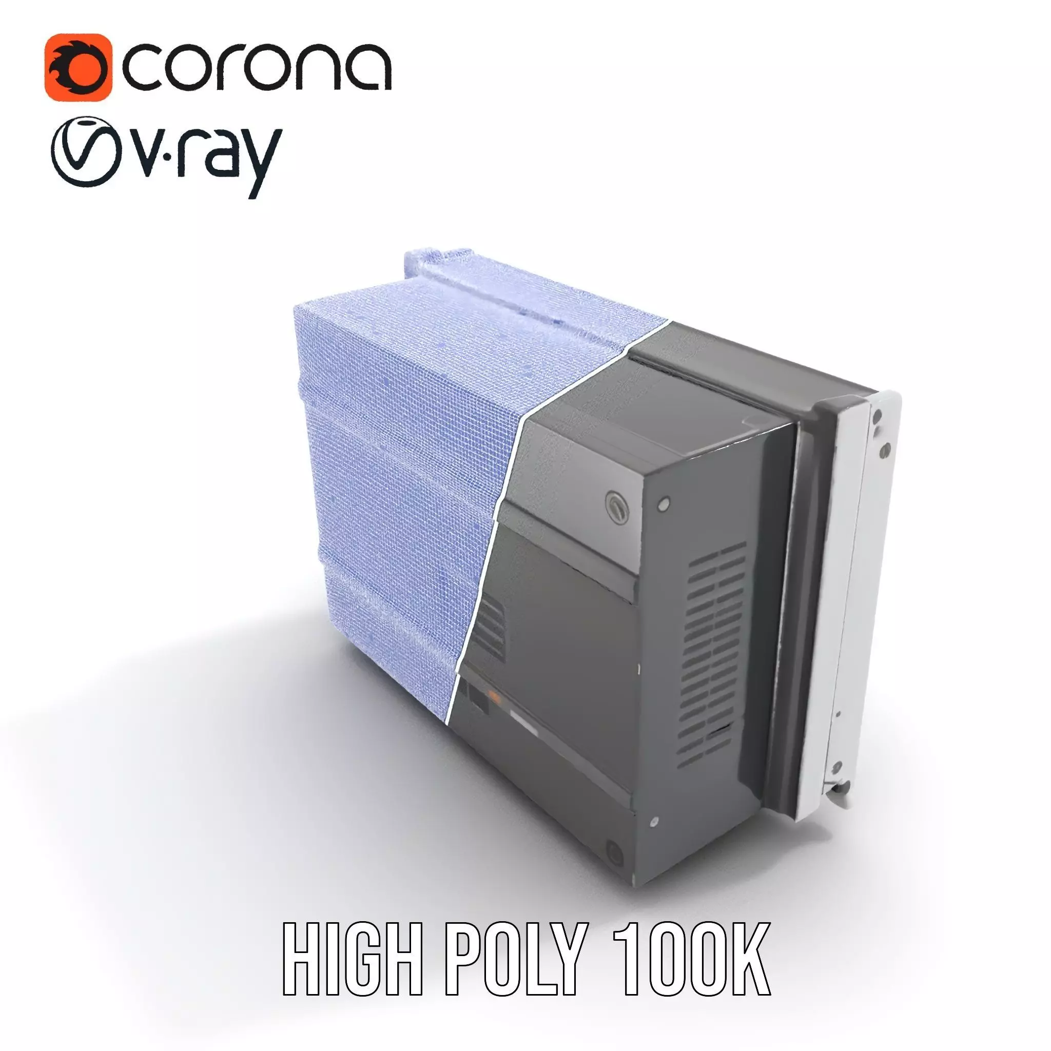 Professional Audio Control Interface model pack Low-poly 3D model_31