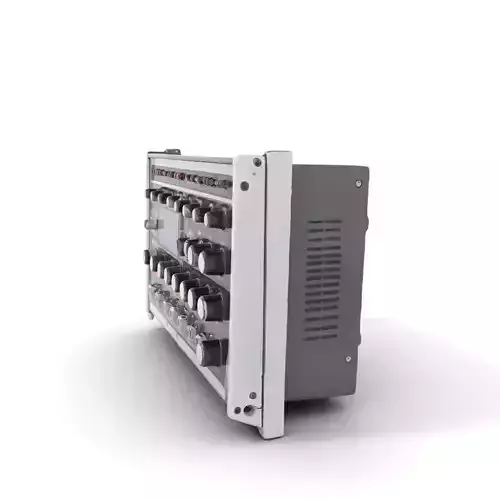 Professional Audio Control Interface model pack Low-poly 3D model