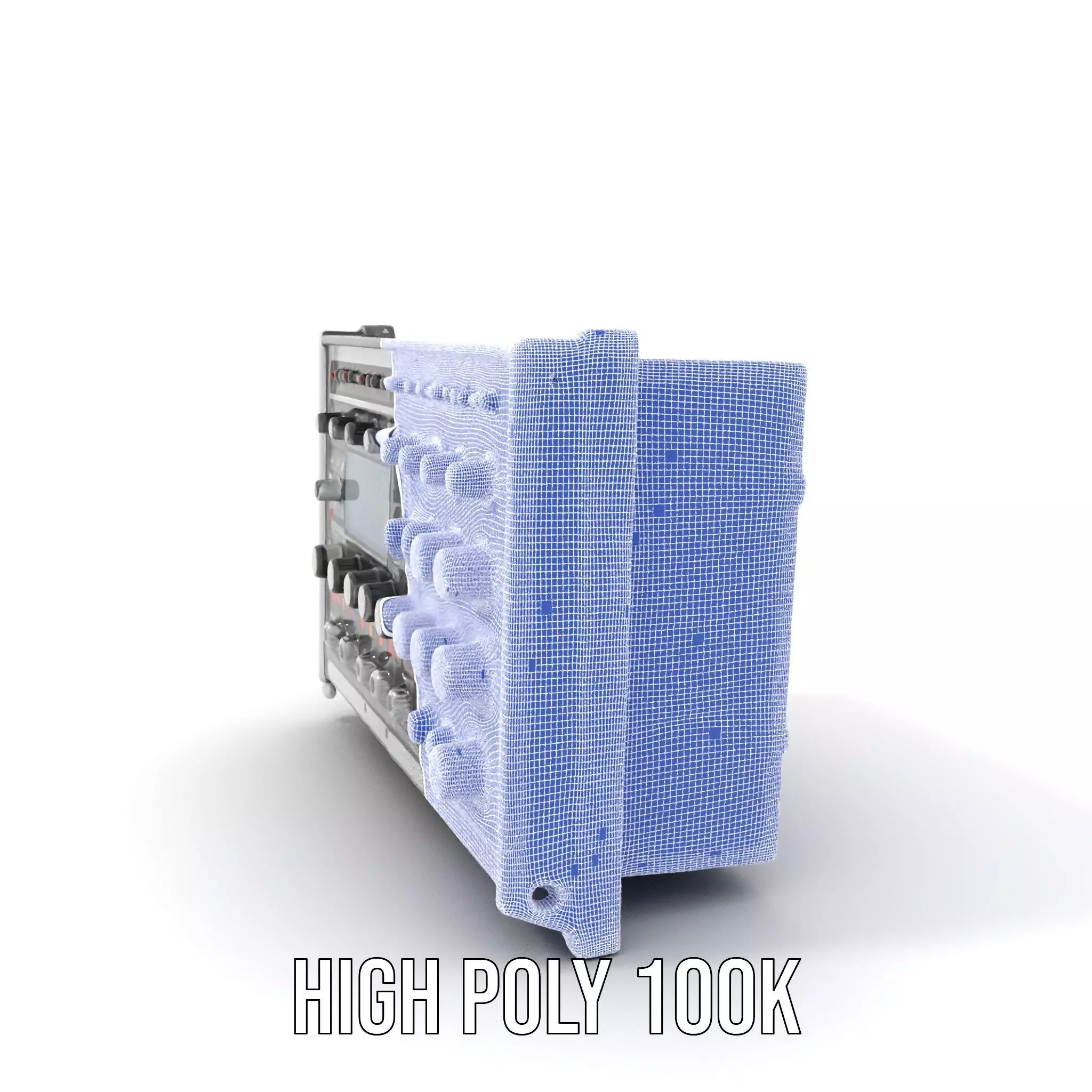 Professional Audio Control Interface model pack Low-poly 3D model_4