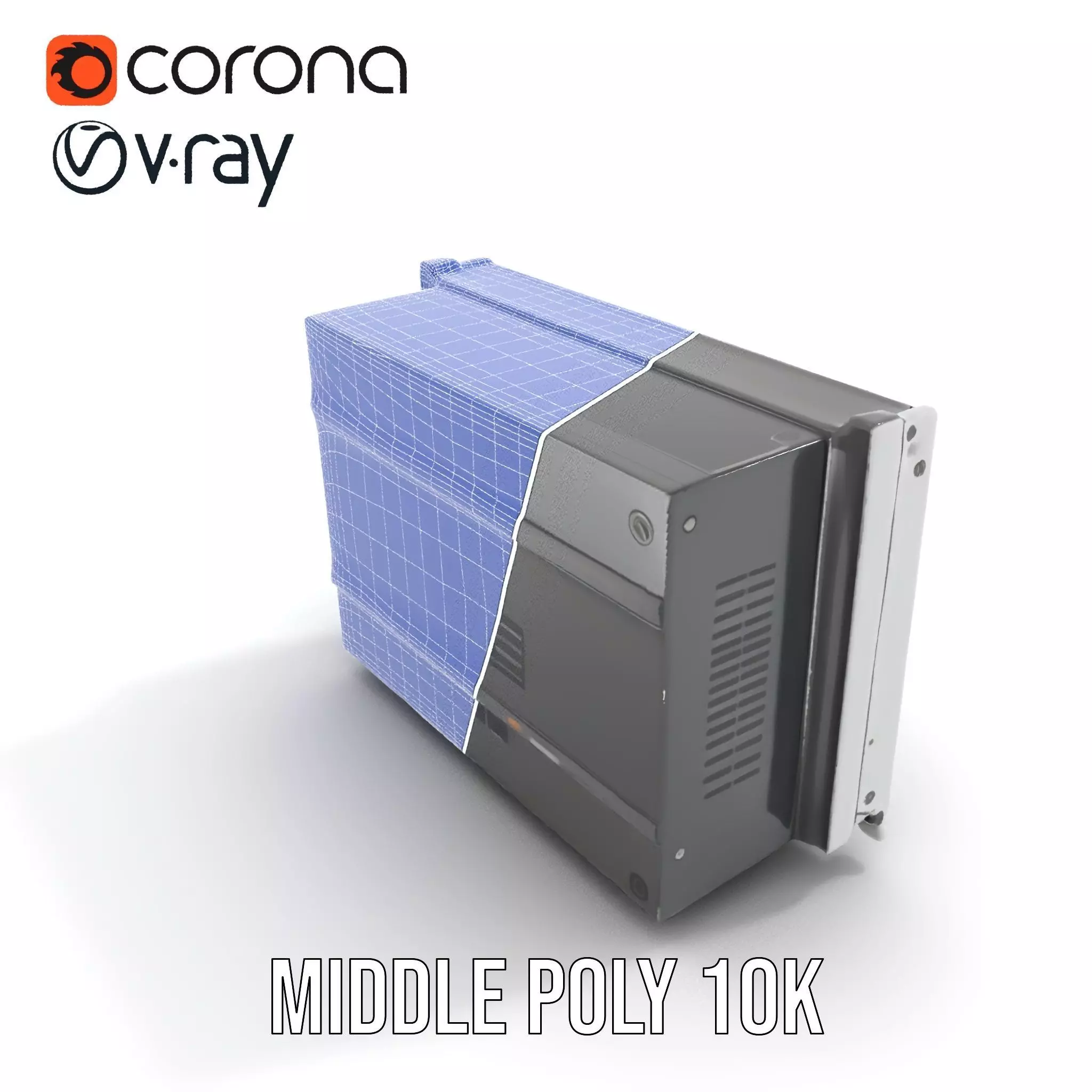 Professional Audio Control Interface model pack Low-poly 3D model_15