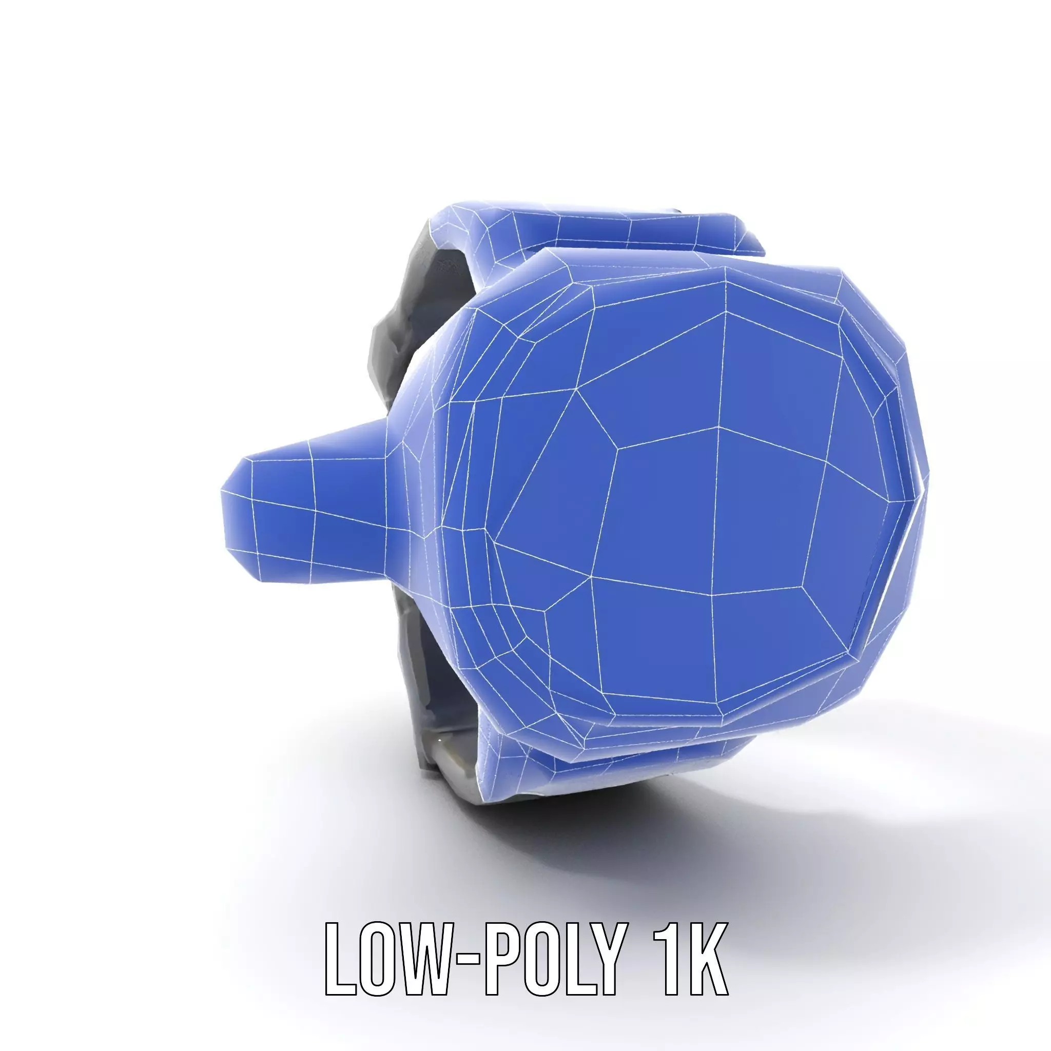 Futuristic Digital Watch Model Pack Low-poly 3D model_9