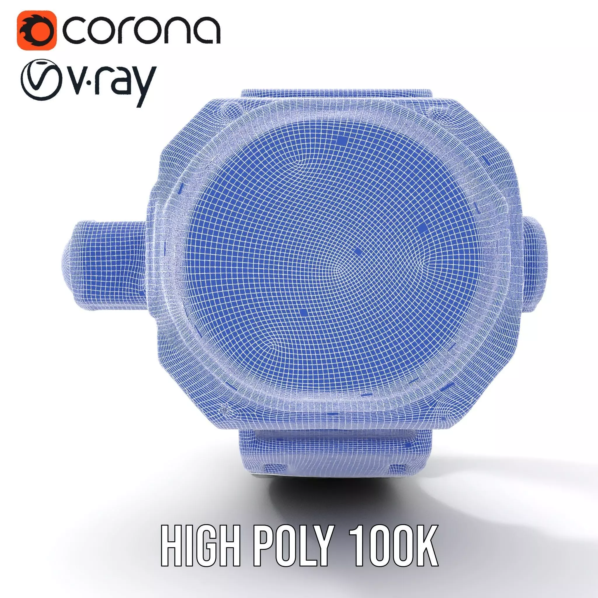 Futuristic Digital Watch Model Pack Low-poly 3D model_33