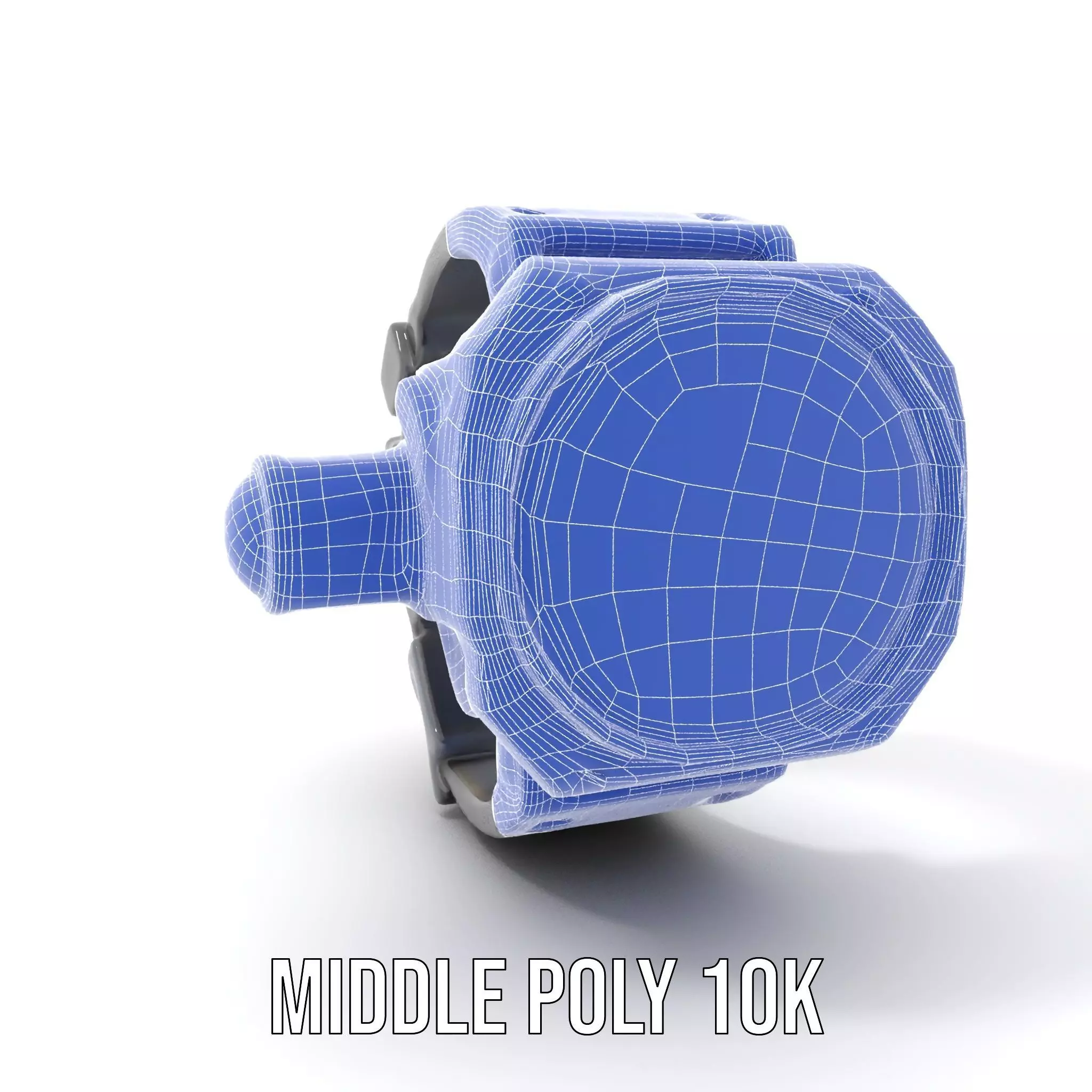 Futuristic Digital Watch Model Pack Low-poly 3D model_11