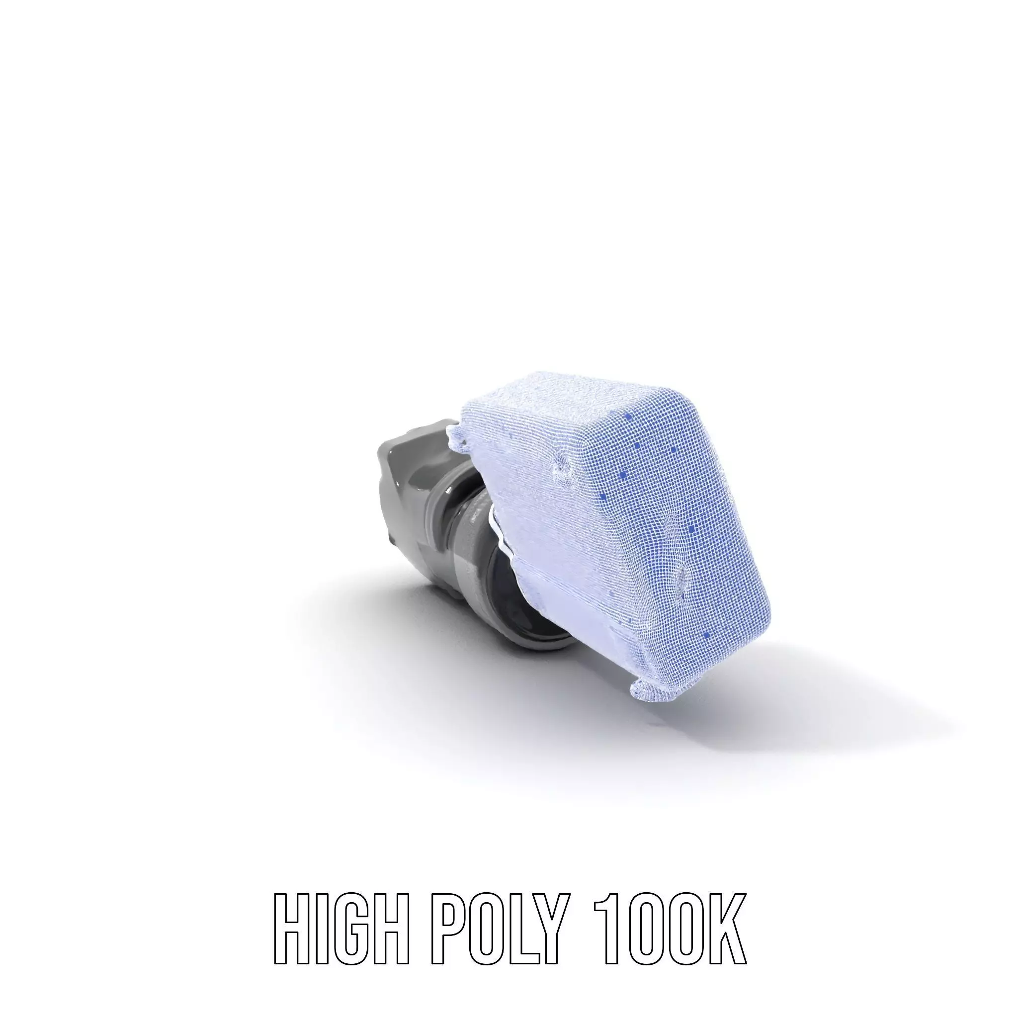 Futuristic Tactical Scope Model Pack Low-poly 3D model_5