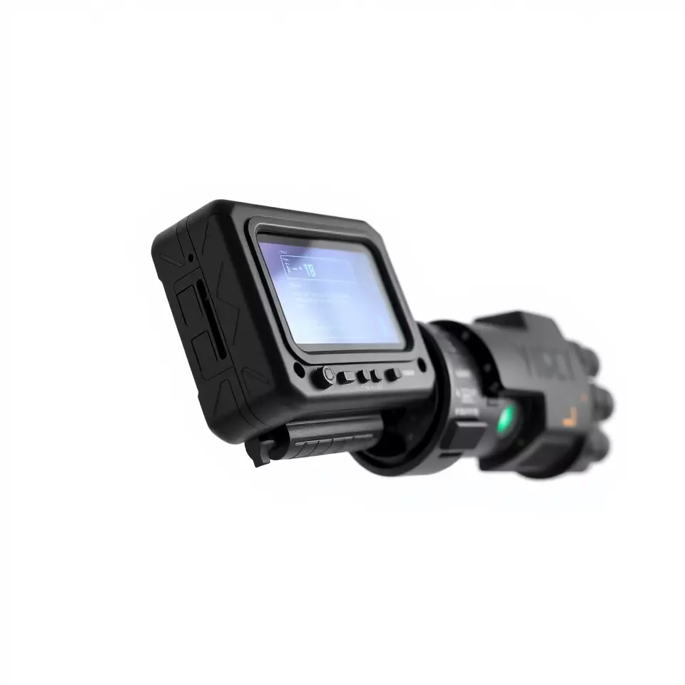 Futuristic Tactical Scope Model Pack Low-poly 3D model_3