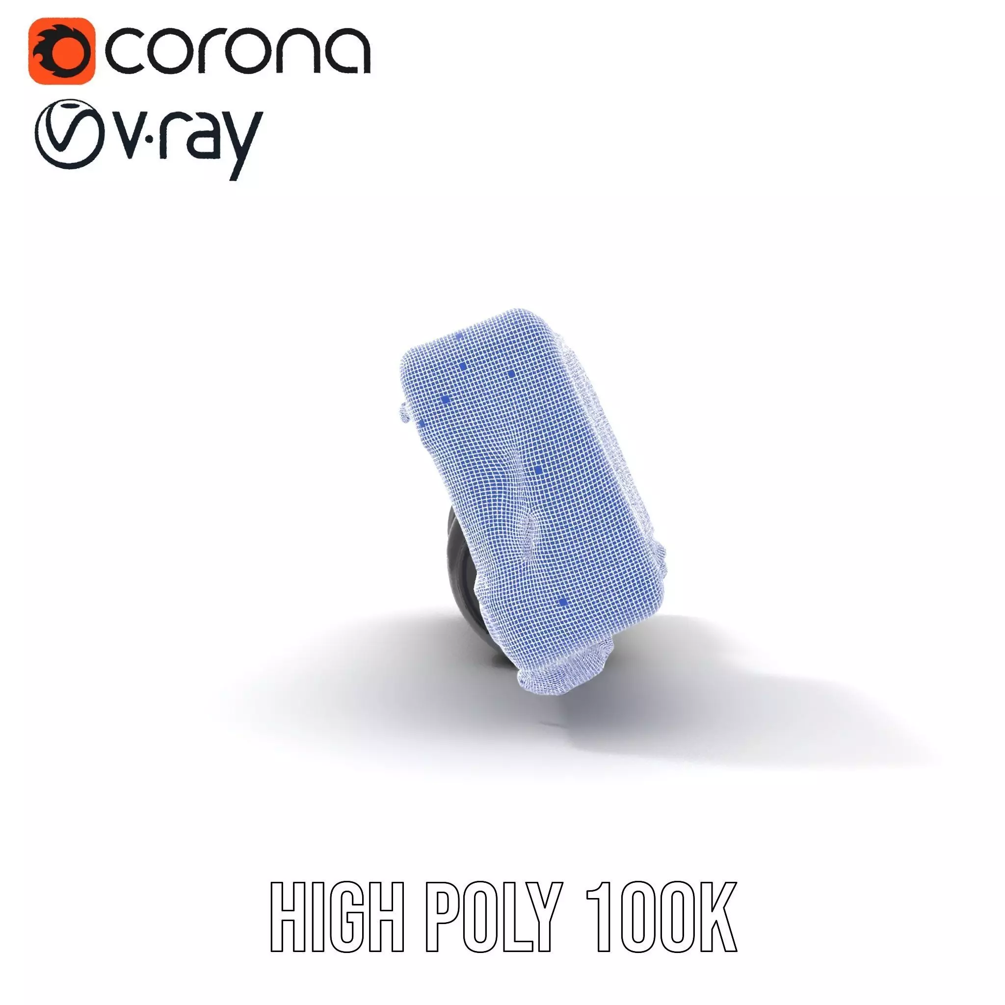 Futuristic Tactical Scope Model Pack Low-poly 3D model_35