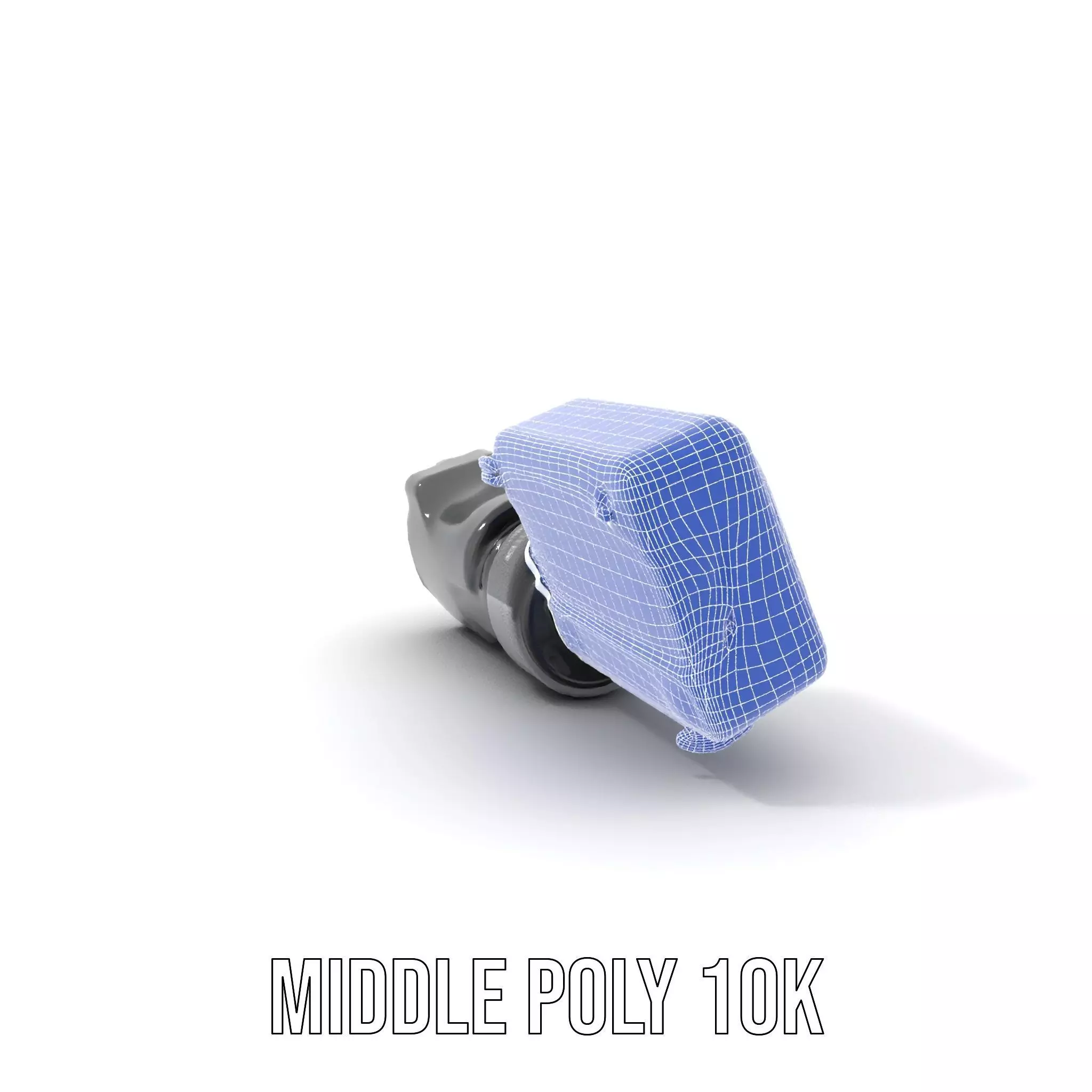 Futuristic Tactical Scope Model Pack Low-poly 3D model_19