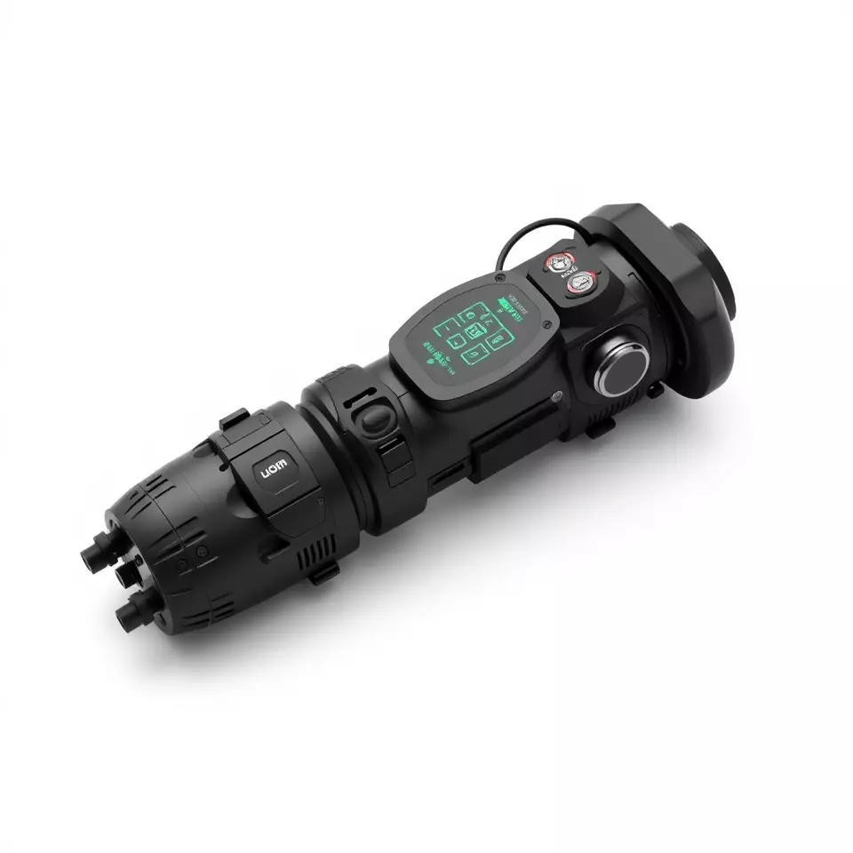 Futuristic Gadget Model Pack with Digital Interface Low-poly 3D model_2