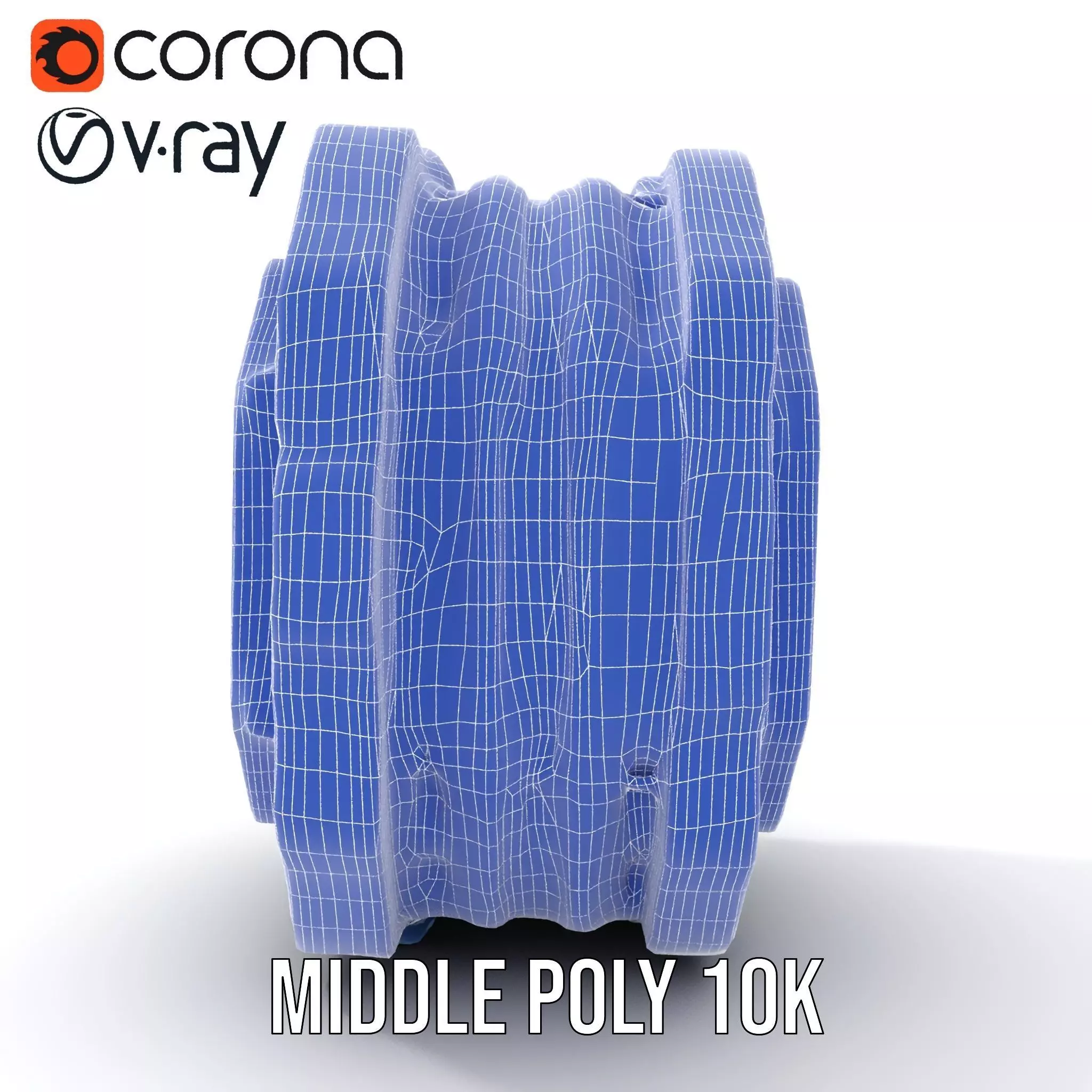 Futuristic Energy Core model pack with glowing accents Low-poly 3D model_12