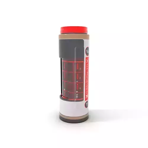 Energy Drink Canister Model Pack Low-poly 3D model