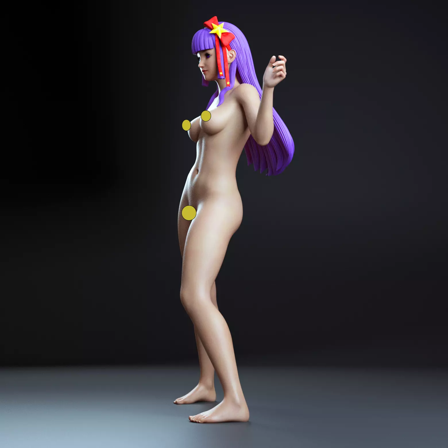 Asamiya Athena 3D print model_3