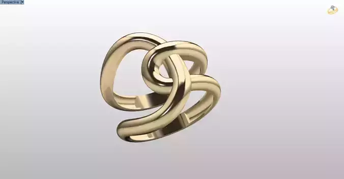 minimal knot ring
