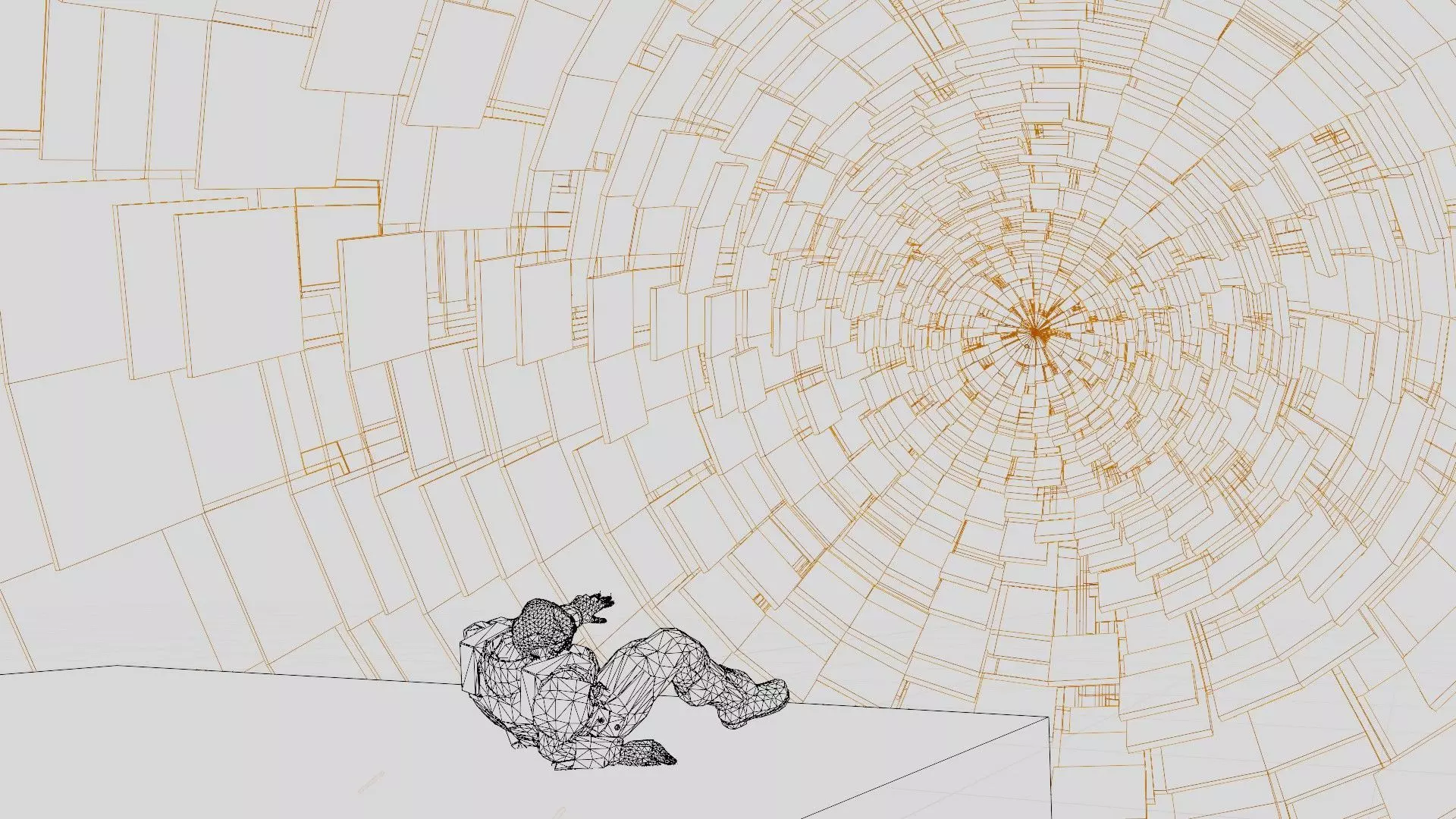 Exterior Sci-Fi Environment Animation 3D model_7