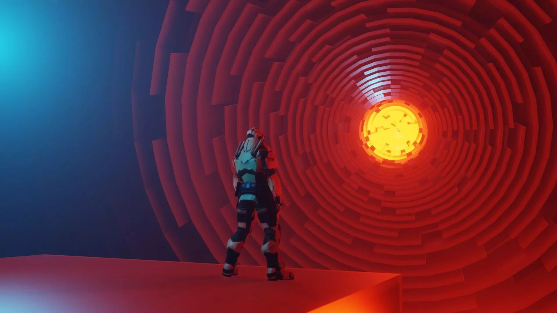 Exterior Sci-Fi Environment Animation 3D model_5