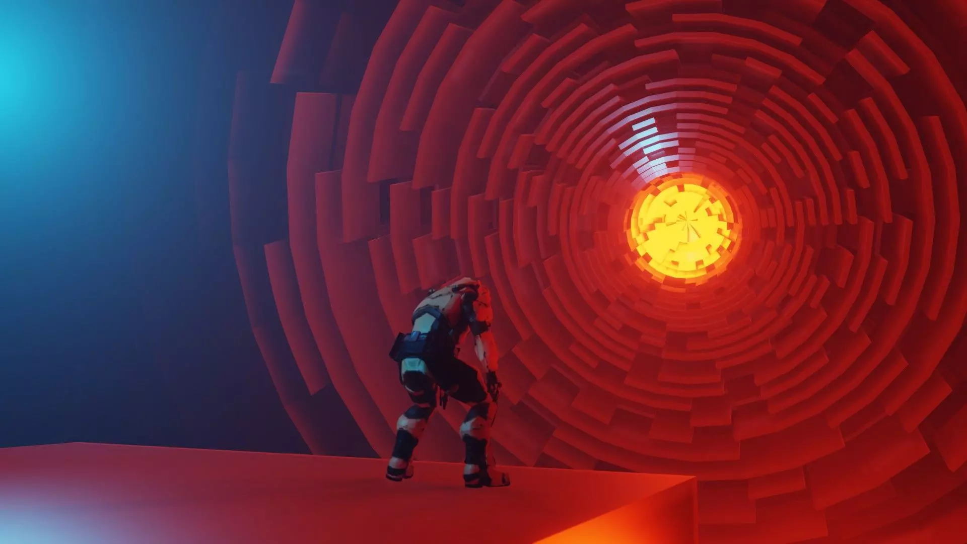 Exterior Sci-Fi Environment Animation 3D model_4