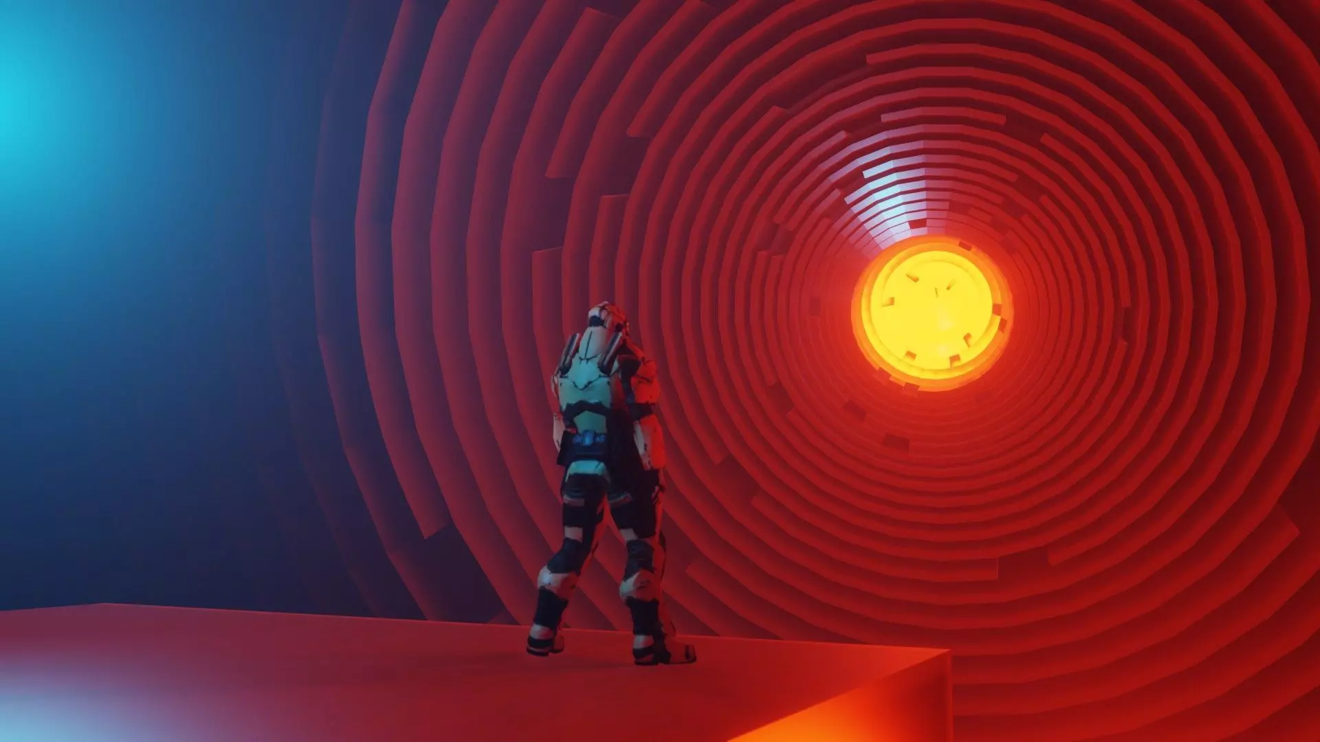 Exterior Sci-Fi Environment Animation 3D model_6