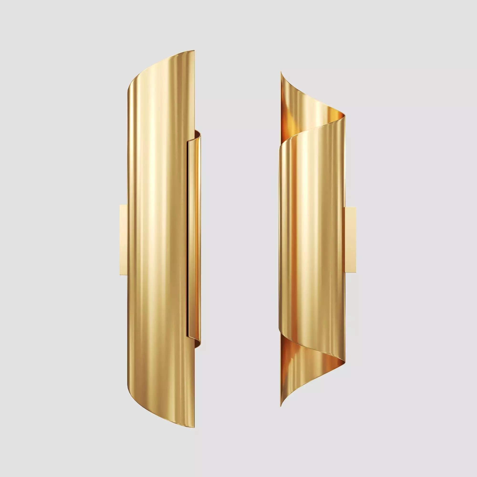 Zrectoria Wall Light 3D model_0