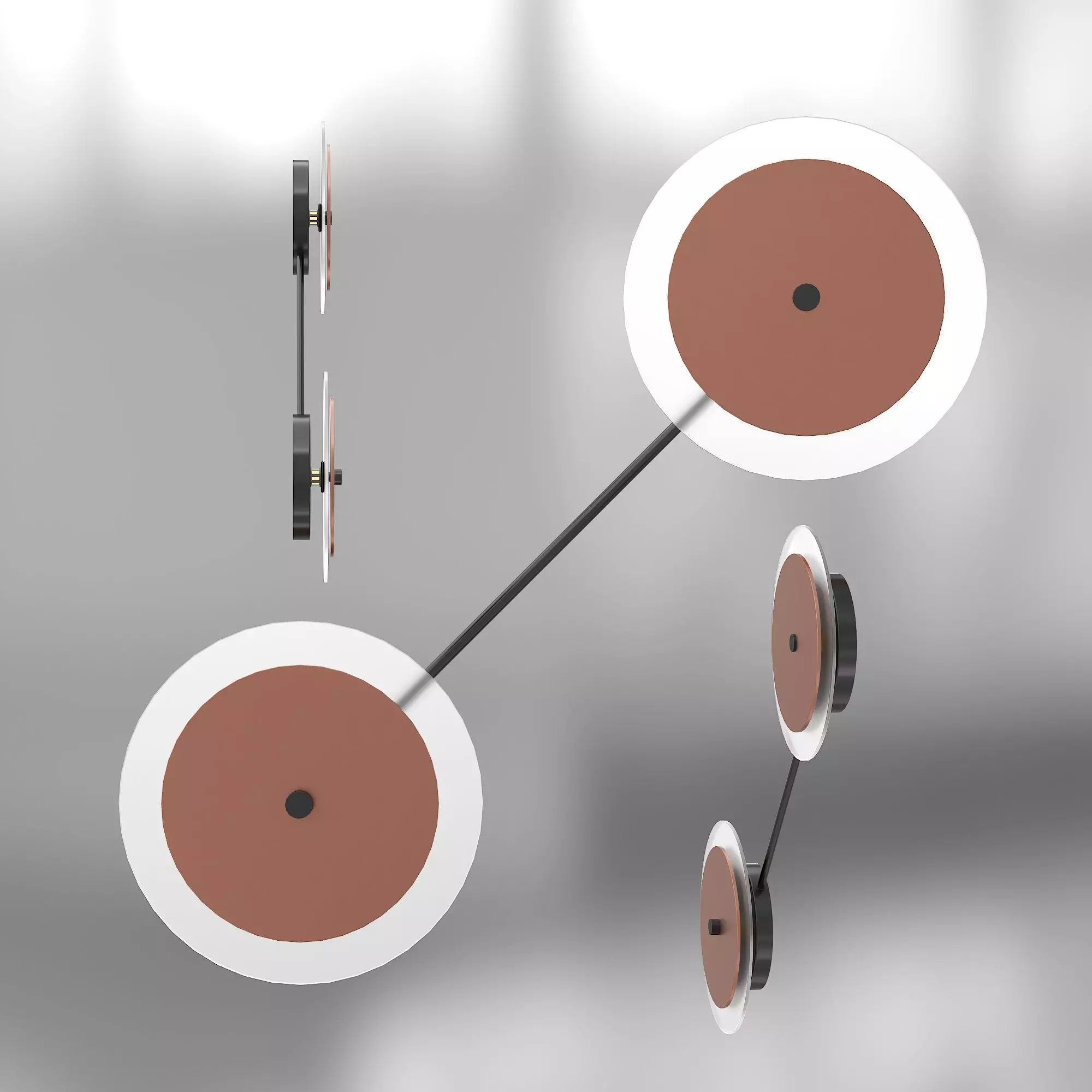 Yxannah Wall Light 3D model_0