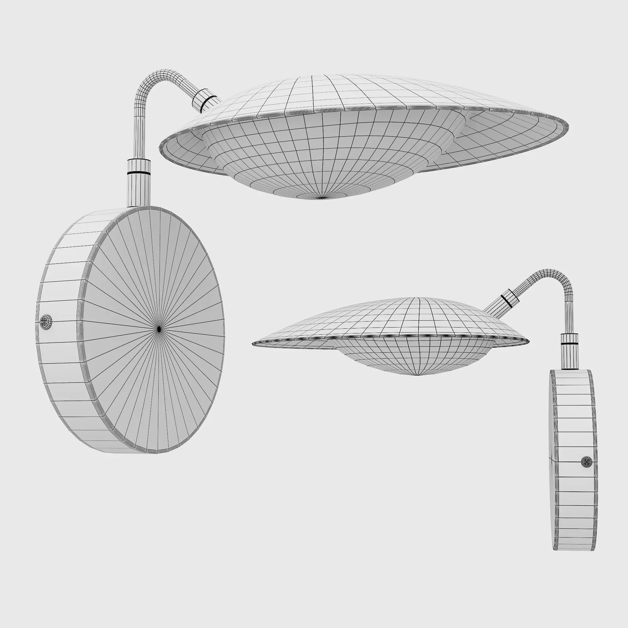 Wenelope Wall Light 3D model_1