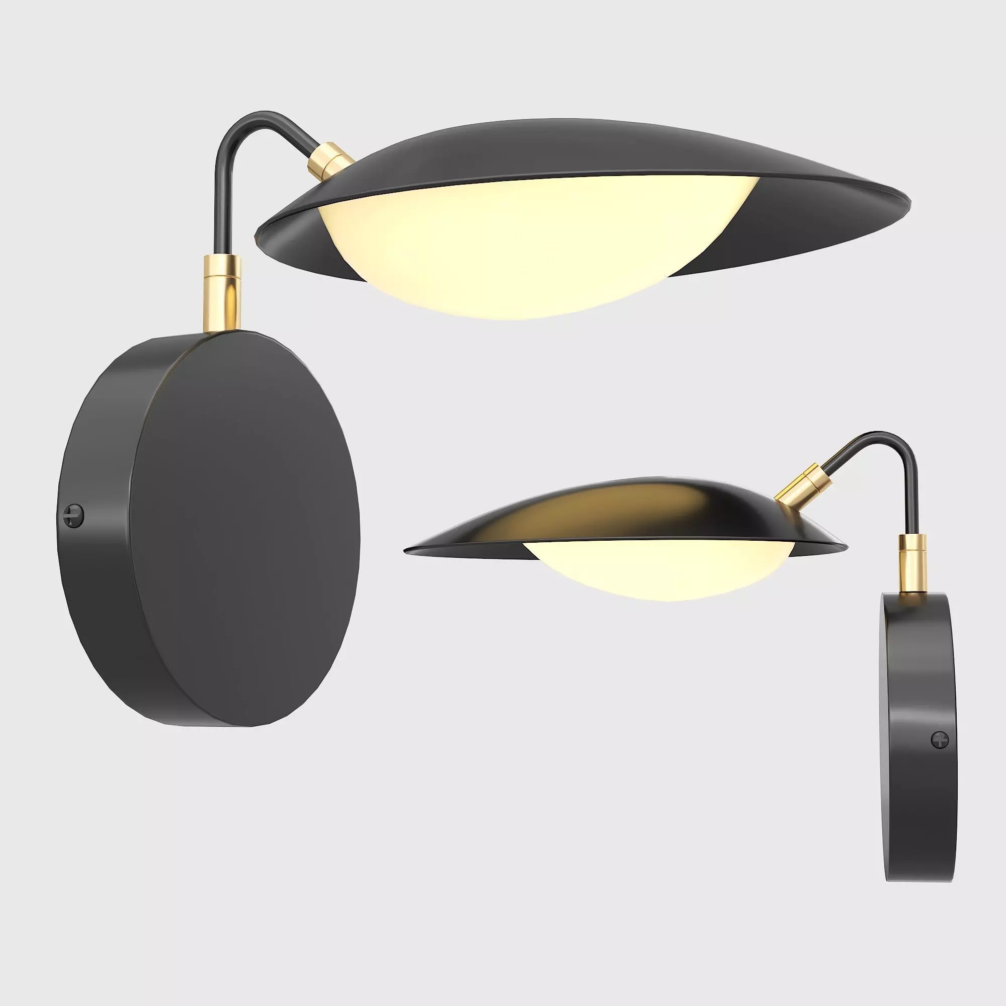 Wenelope Wall Light 3D model_0