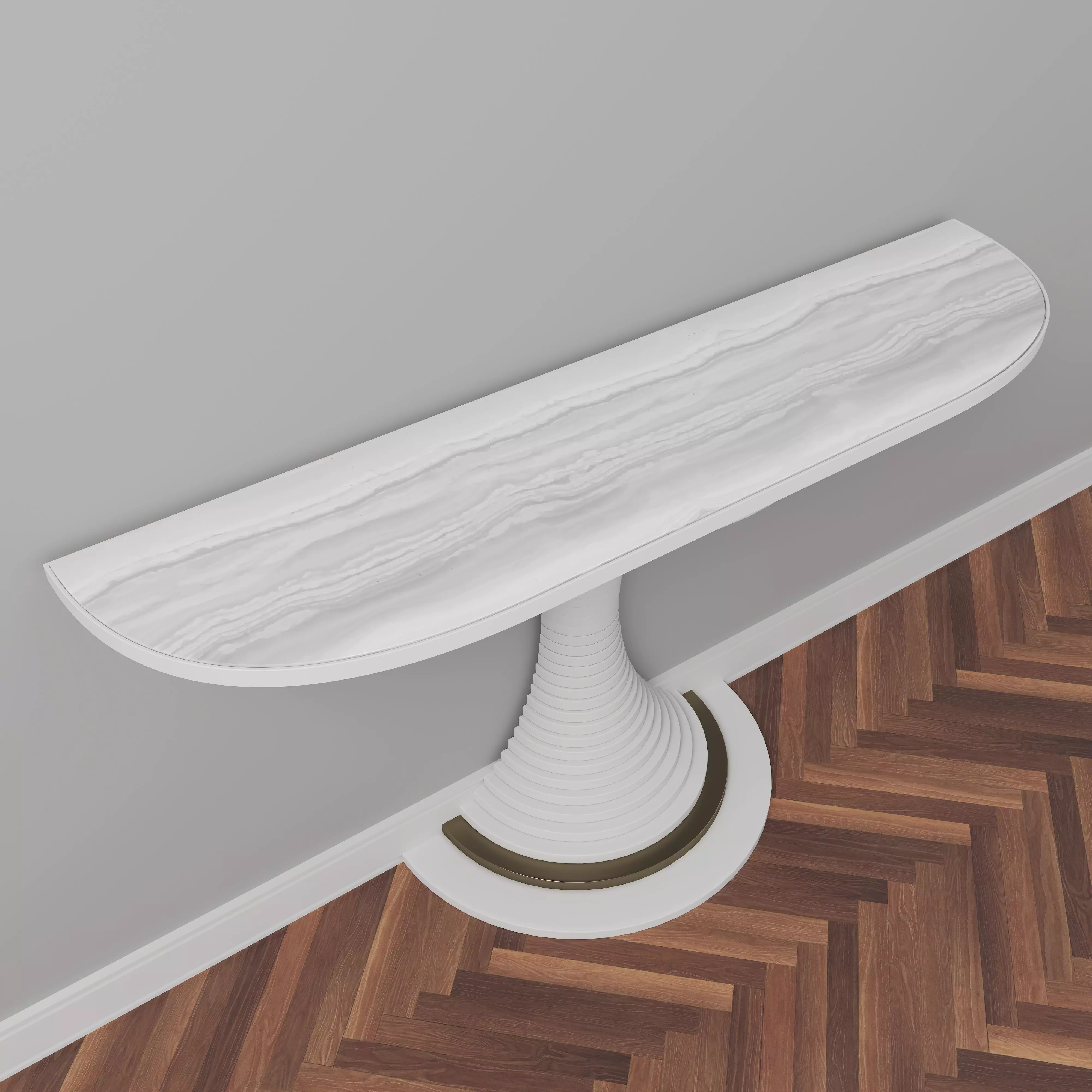 Well Console 3D model_1