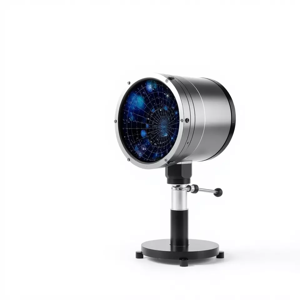 Futuristic Projector with Star Map Model Pack Low-poly 3D model_2