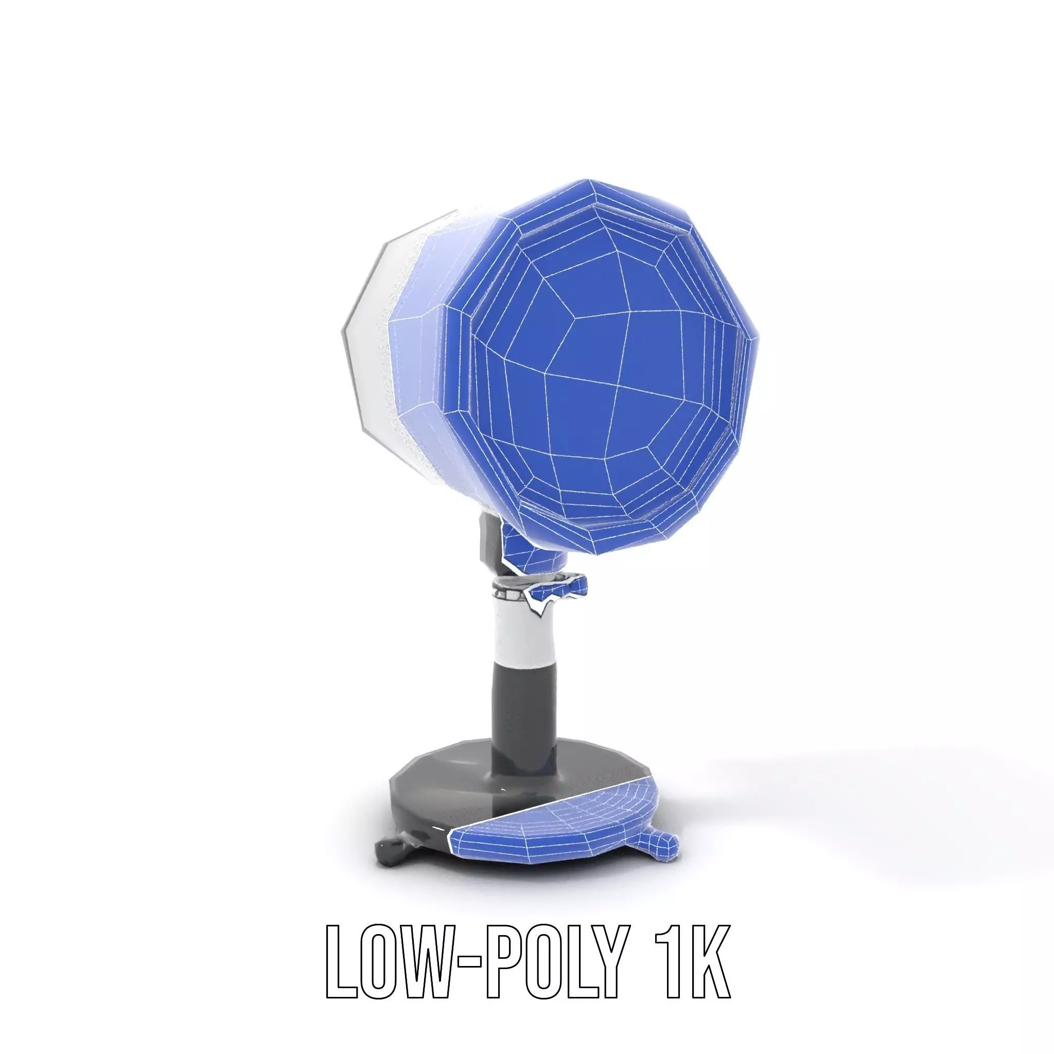 Futuristic Projector with Star Map Model Pack Low-poly 3D model_22